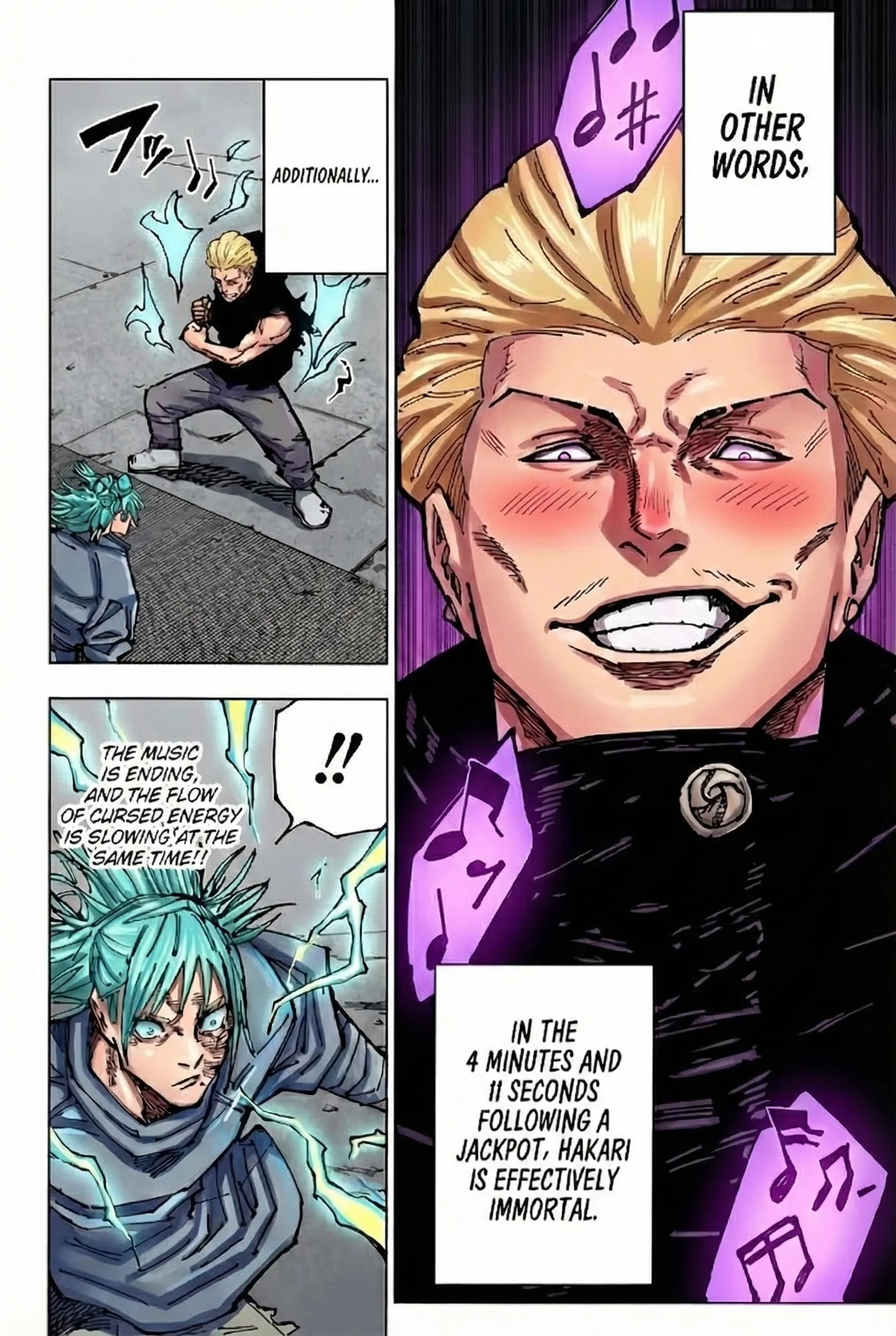 Jujutsu Kaisen Colored Manga JJK — Chapter 186 — Page 16