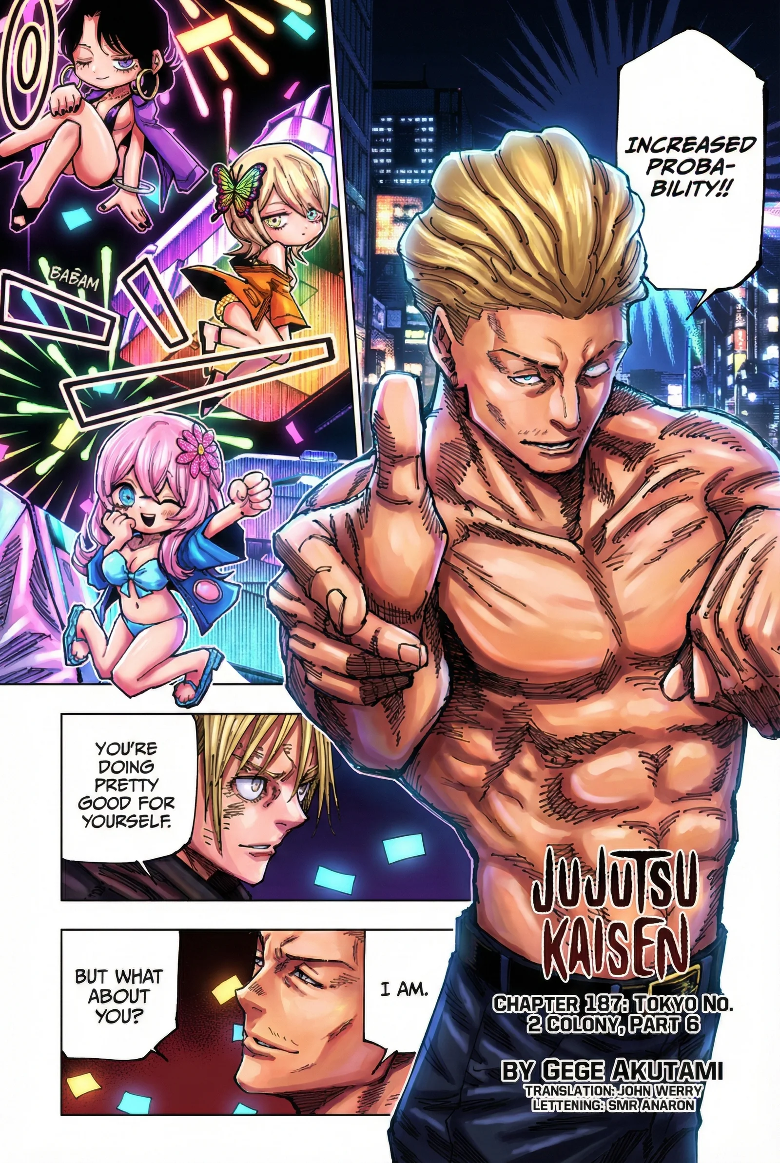 Jujutsu Kaisen Colored Manga JJK — Chapter 187 — Page 2