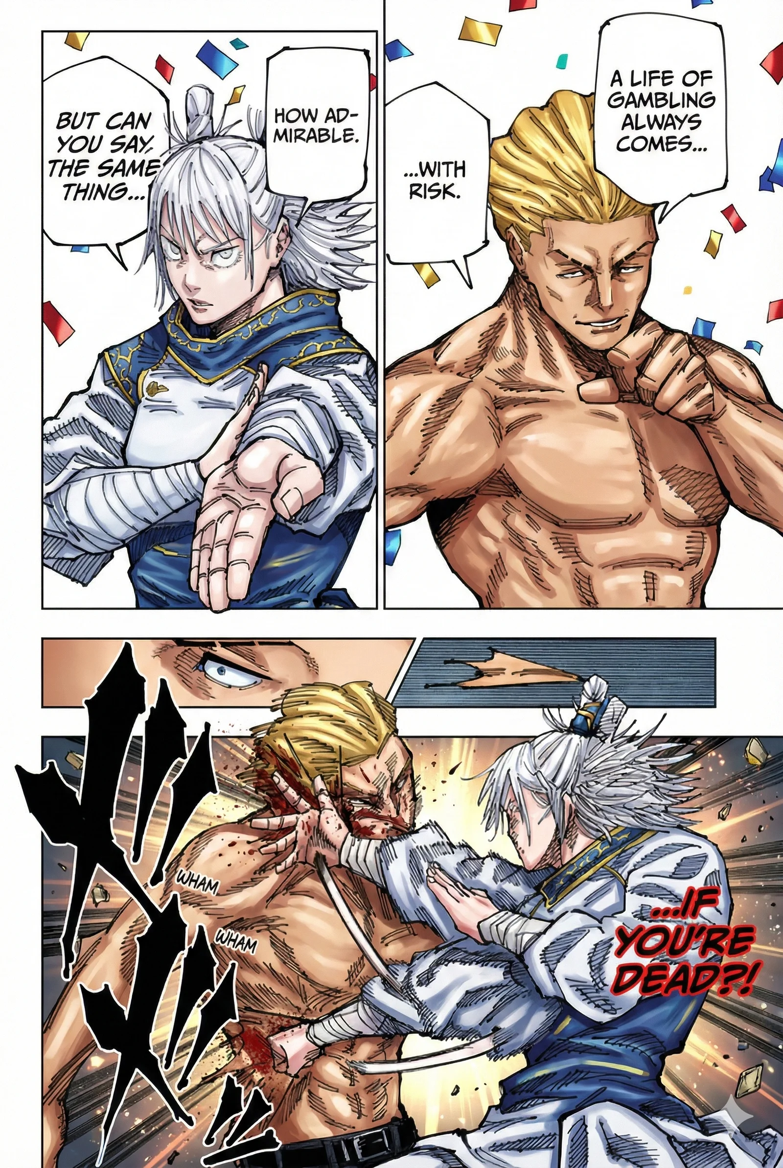 Jujutsu Kaisen Colored Manga JJK — Chapter 187 — Page 3