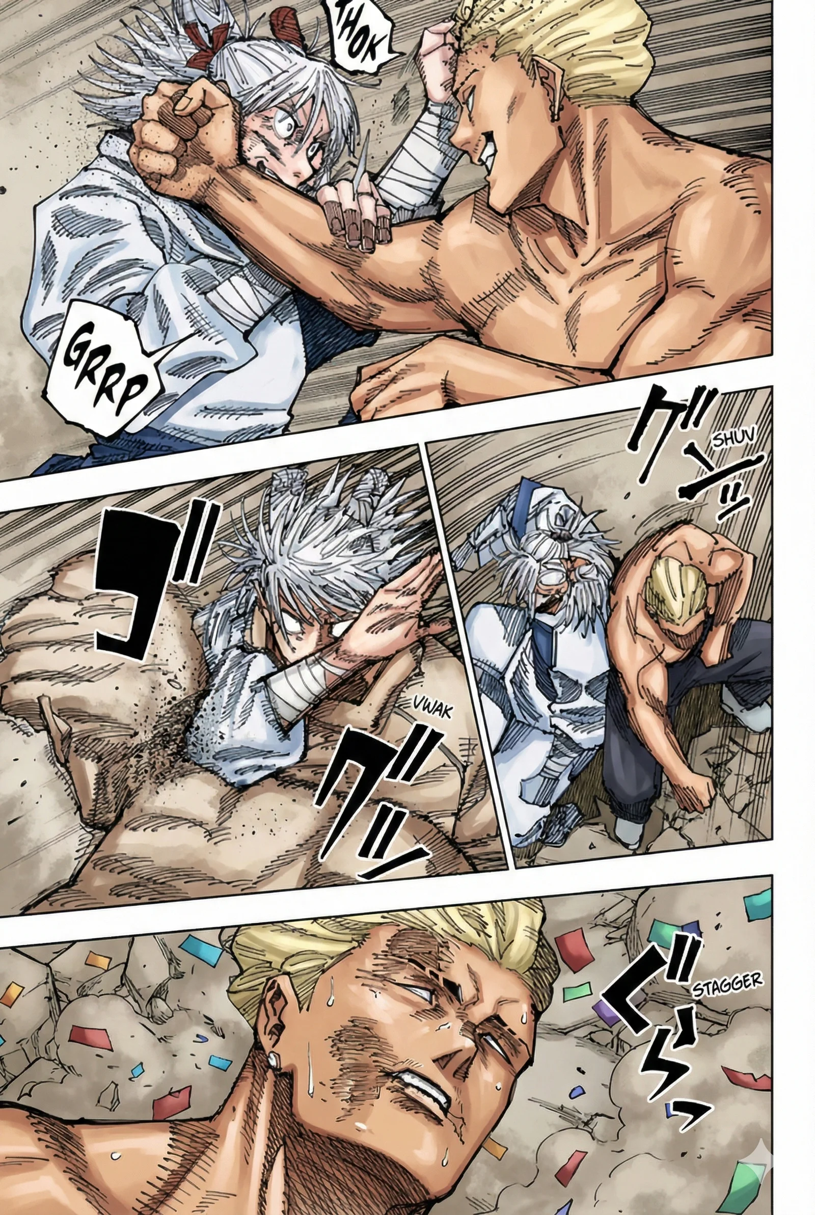 Jujutsu Kaisen Colored Manga JJK — Chapter 187 — Page 4