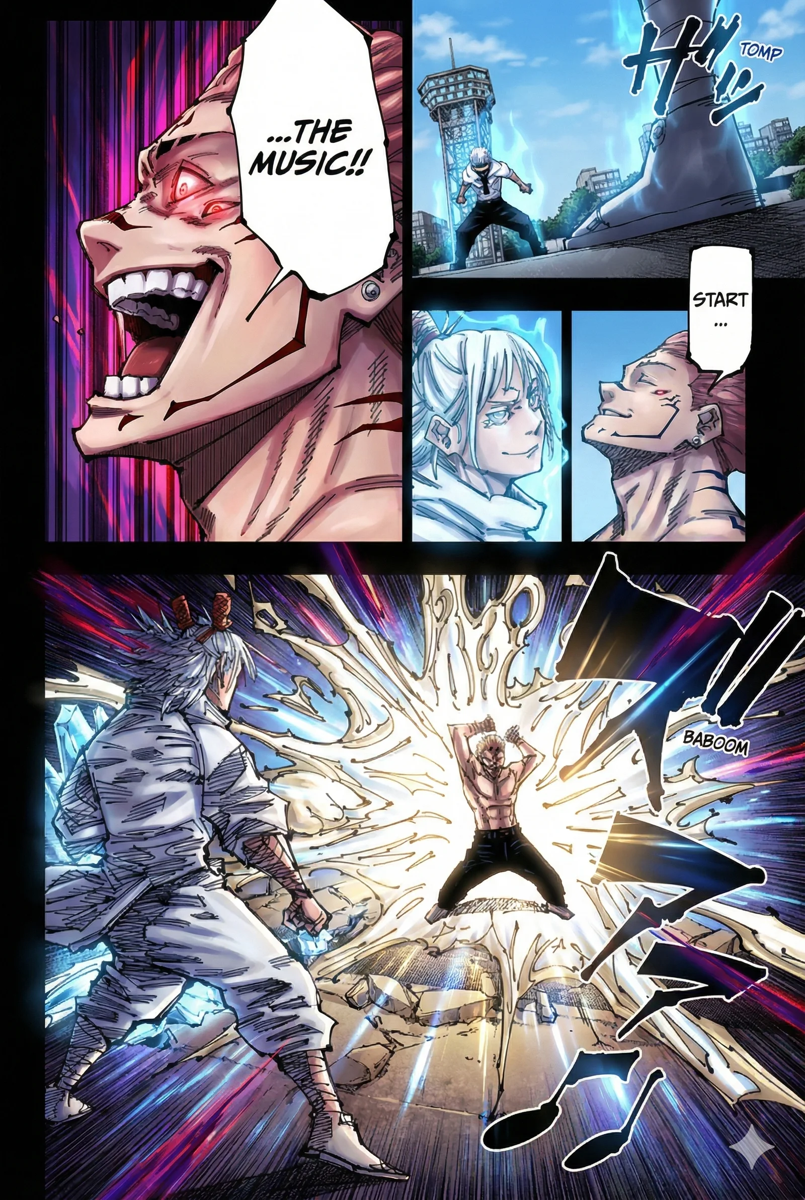 Jujutsu Kaisen Colored Manga JJK — Chapter 187 — Page 11
