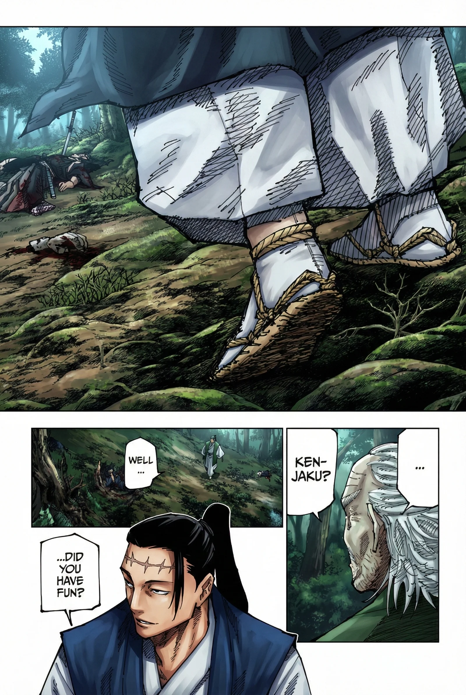 Jujutsu Kaisen Colored Manga JJK — Chapter 187 — Page 14