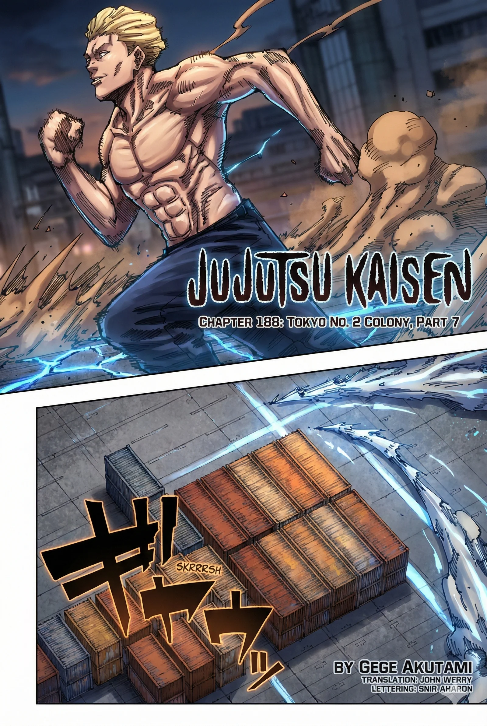 Jujutsu Kaisen Colored Manga JJK — Chapter 188 — Page 1