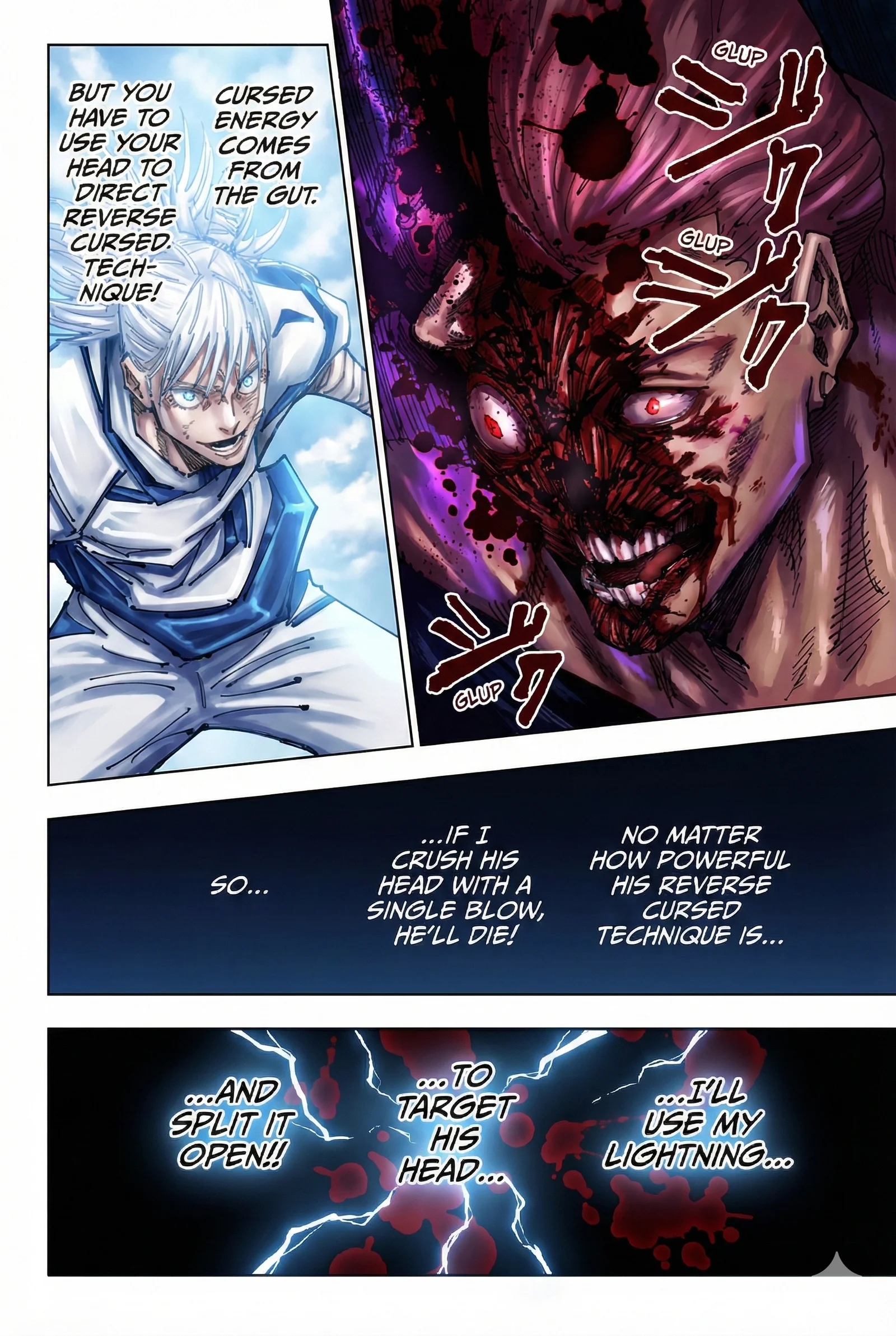 Jujutsu Kaisen Colored Manga JJK — Chapter 188 — Page 8