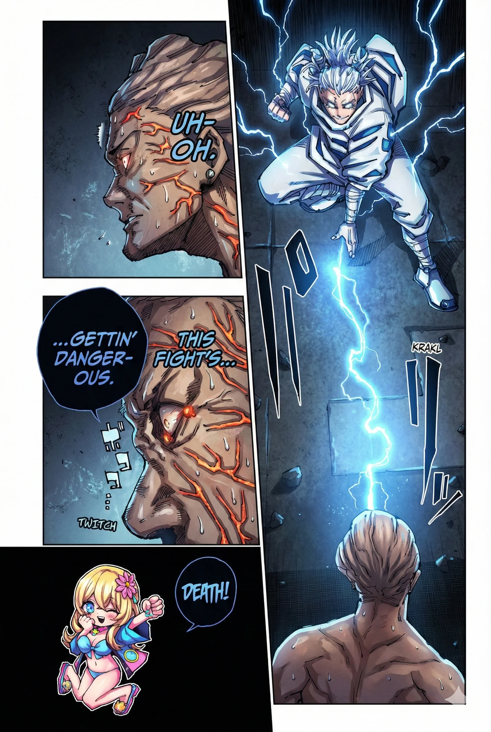 Jujutsu Kaisen Colored Manga JJK — Chapter 188 — Page 9