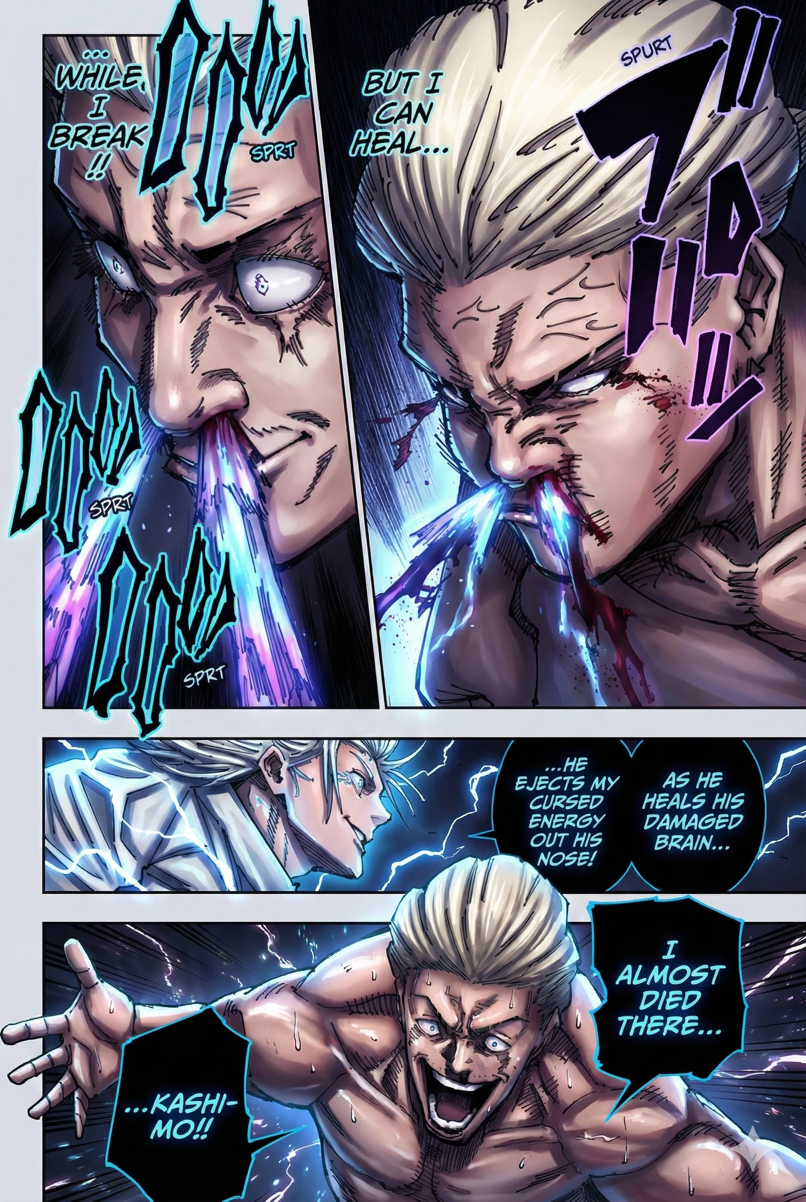 Jujutsu Kaisen Colored Manga JJK — Chapter 188 — Page 10