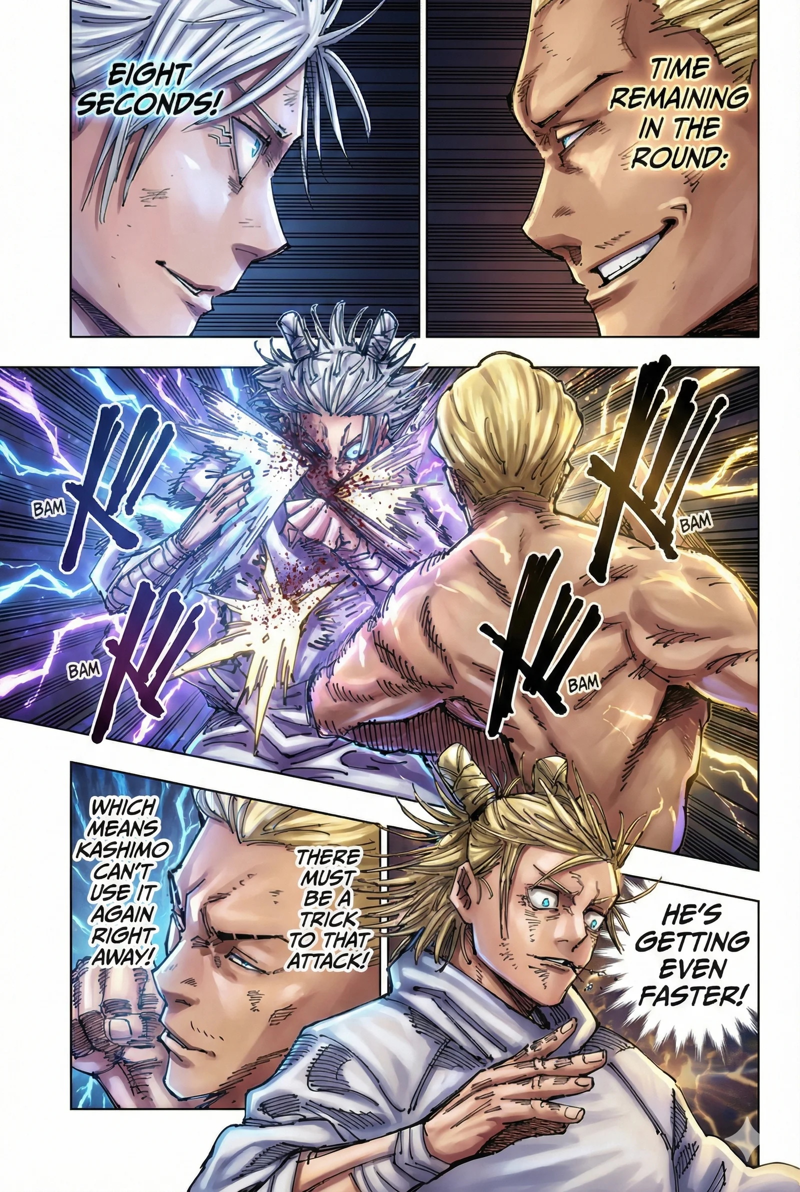 Jujutsu Kaisen Colored Manga JJK — Chapter 188 — Page 11