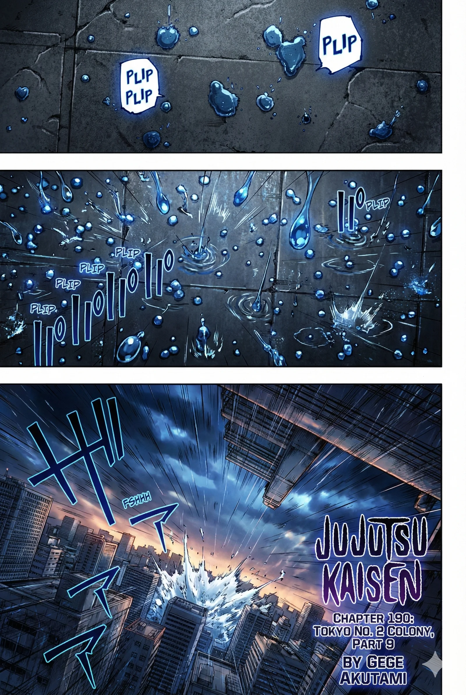 Jujutsu Kaisen Colored Manga JJK — Chapter 190 — Page 1