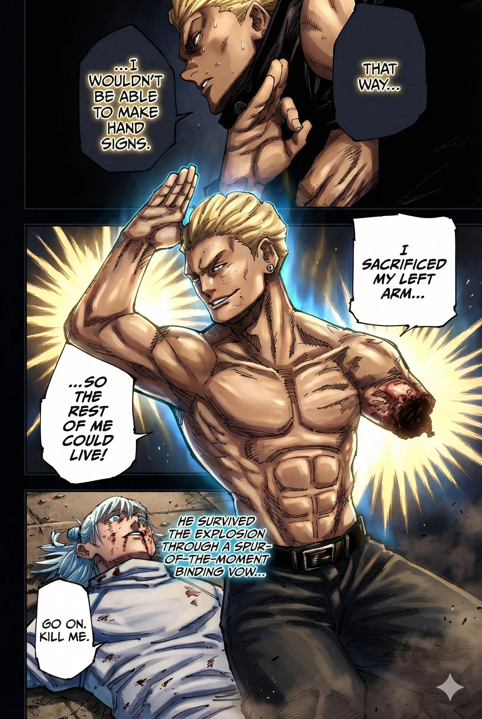 Jujutsu Kaisen Colored Manga JJK — Chapter 190 — Page 6