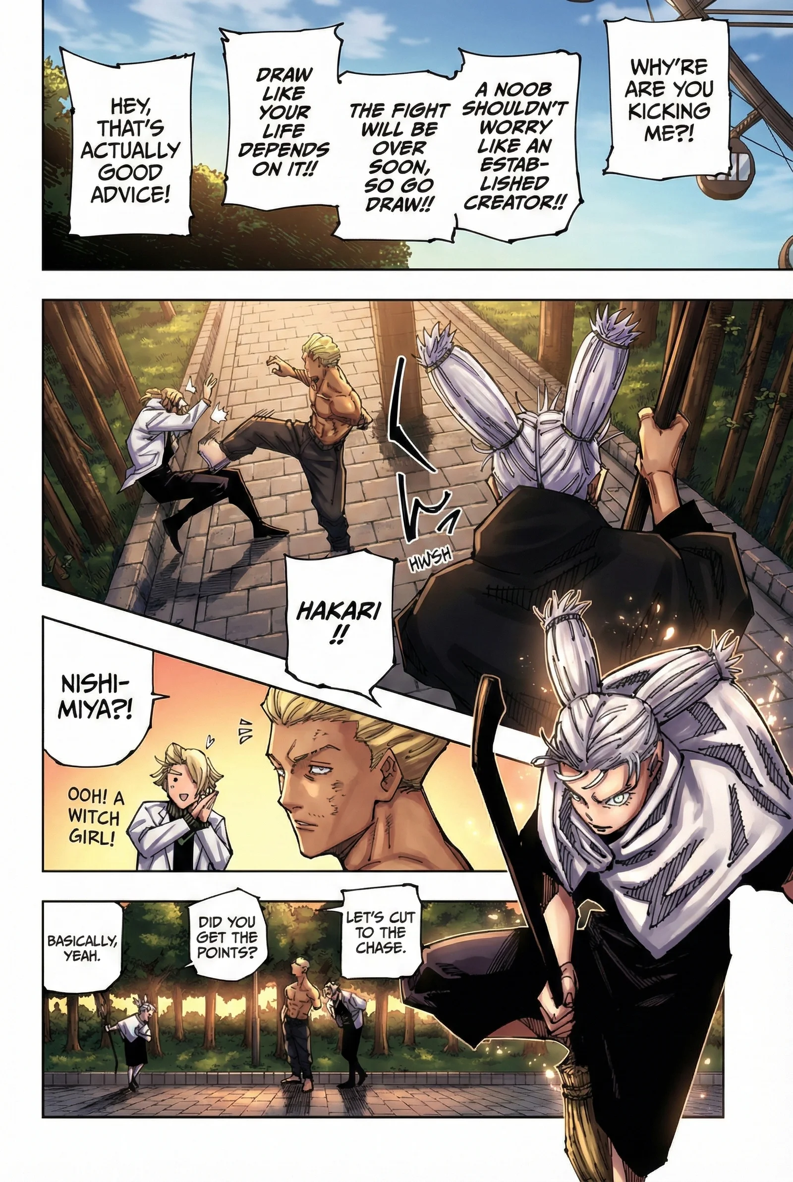 Jujutsu Kaisen Colored Manga JJK — Chapter 190 — Page 12