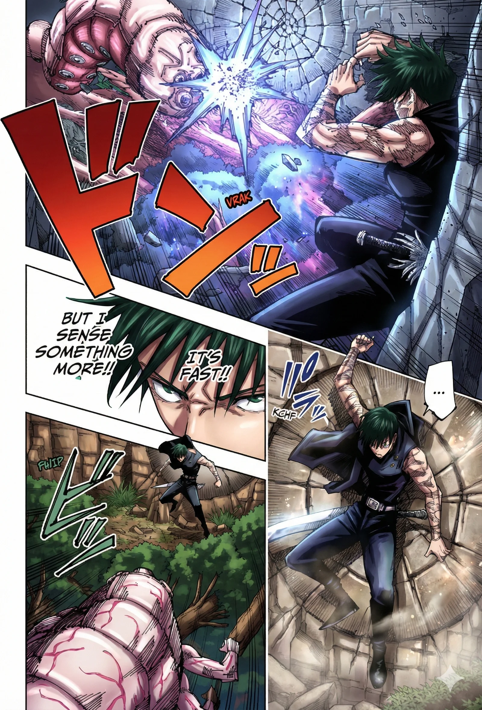 Jujutsu Kaisen Colored Manga JJK β Chapter 191 β Page 17