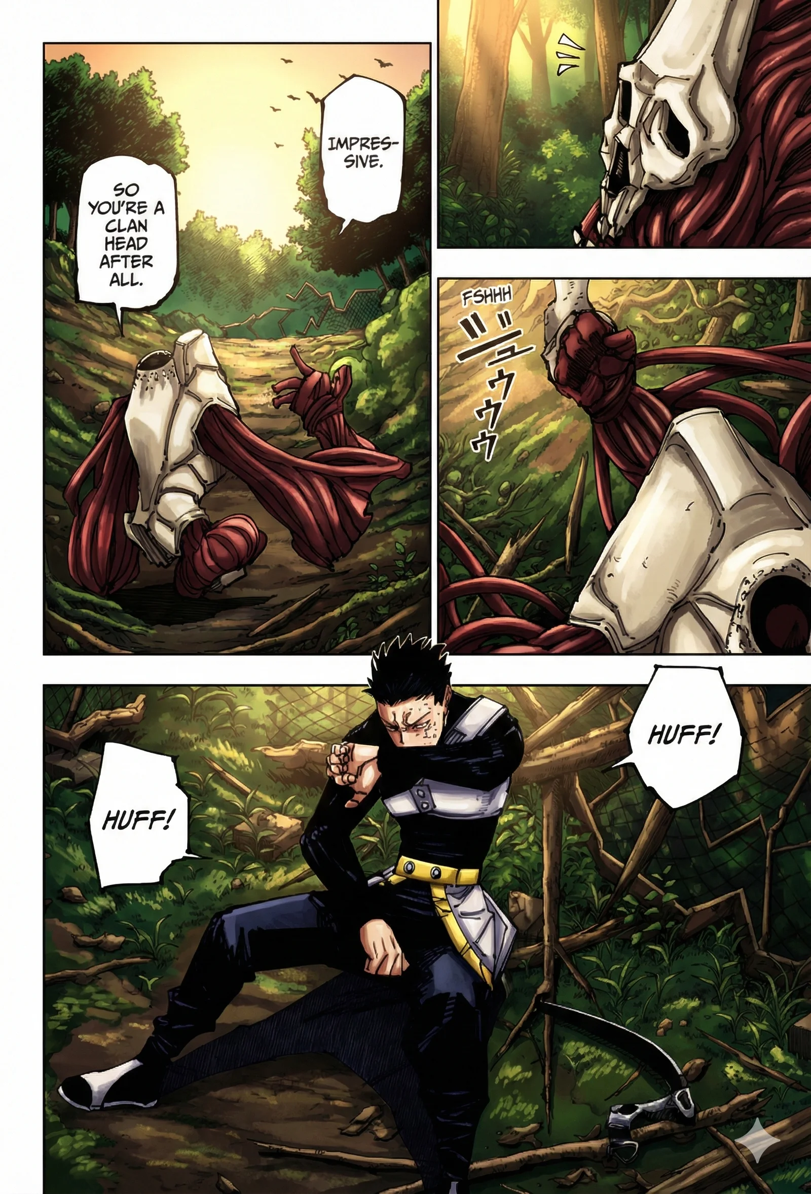 Jujutsu Kaisen Colored Manga JJK — Chapter 193 — Page 2