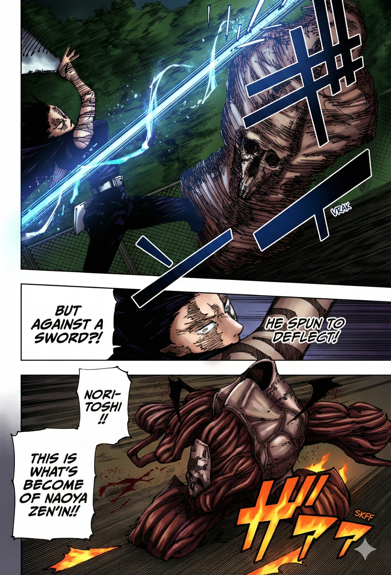 Jujutsu Kaisen Colored Manga JJK — Chapter 193 — Page 8