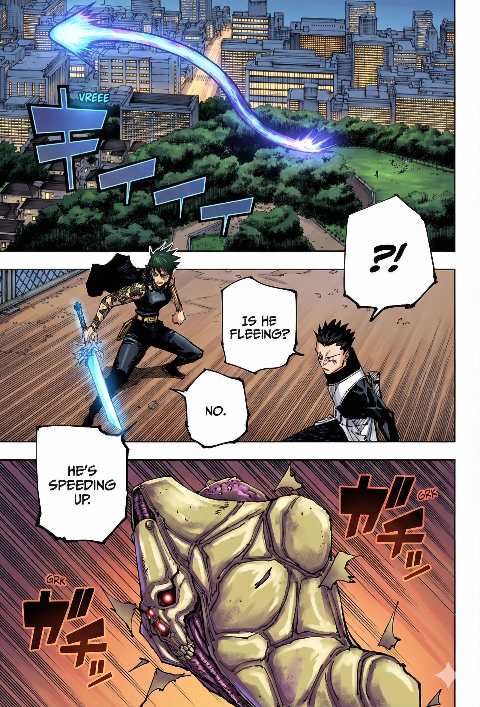 Jujutsu Kaisen Colored Manga JJK — Chapter 193 — Page 12
