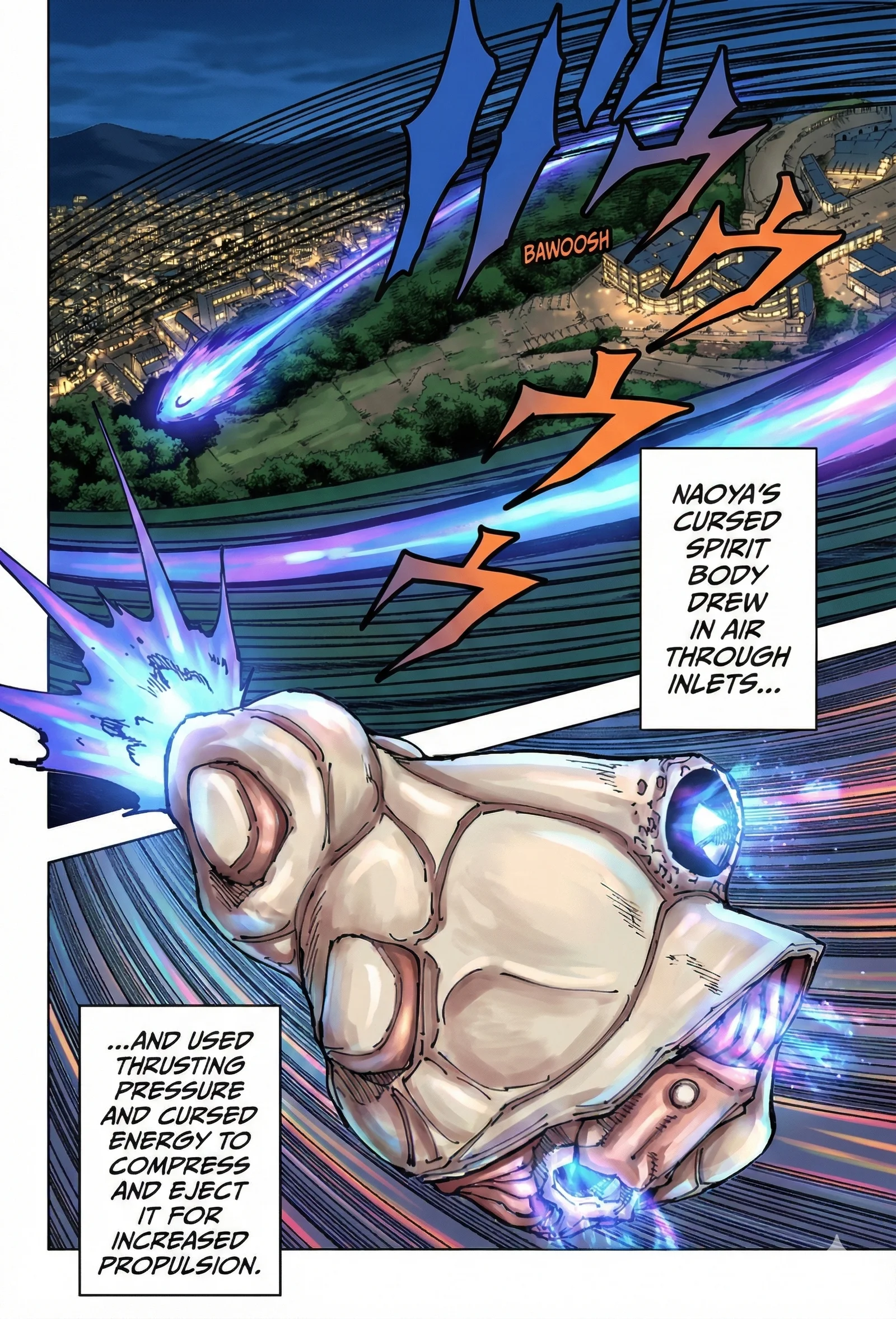 Jujutsu Kaisen Colored Manga JJK — Chapter 193 — Page 17