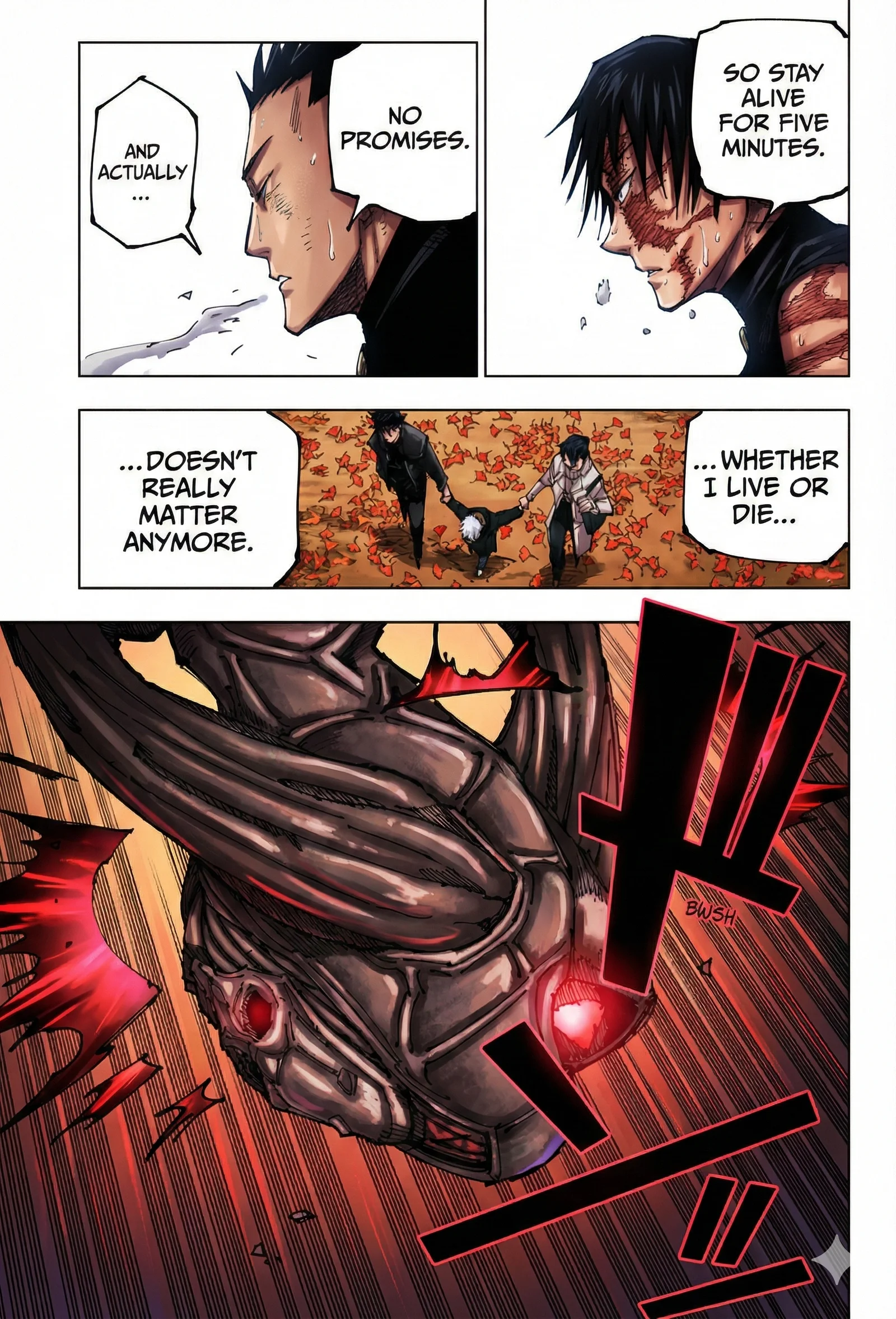 Jujutsu Kaisen Colored Manga JJK — Chapter 194 — Page 7