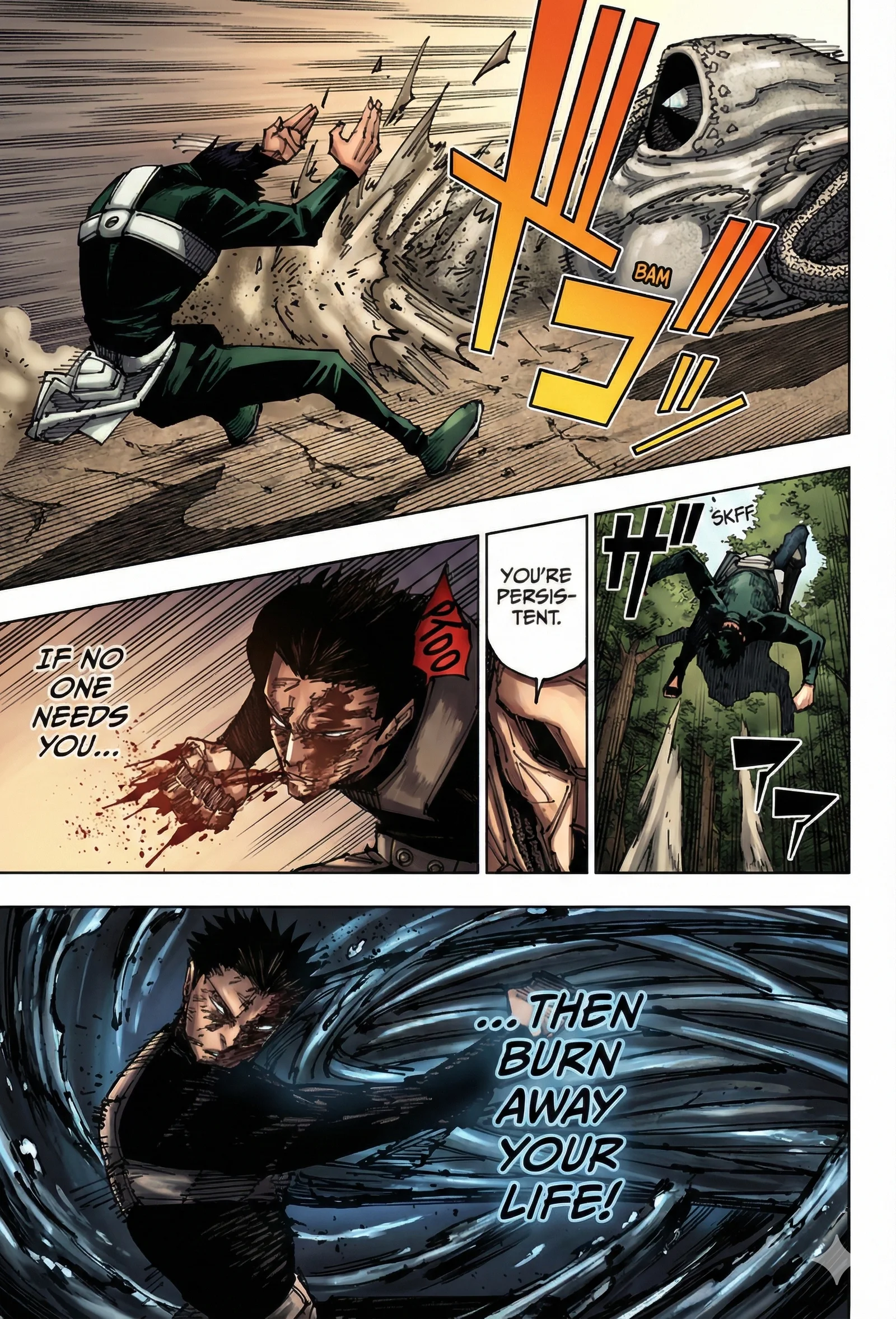 Jujutsu Kaisen Colored Manga JJK — Chapter 194 — Page 17
