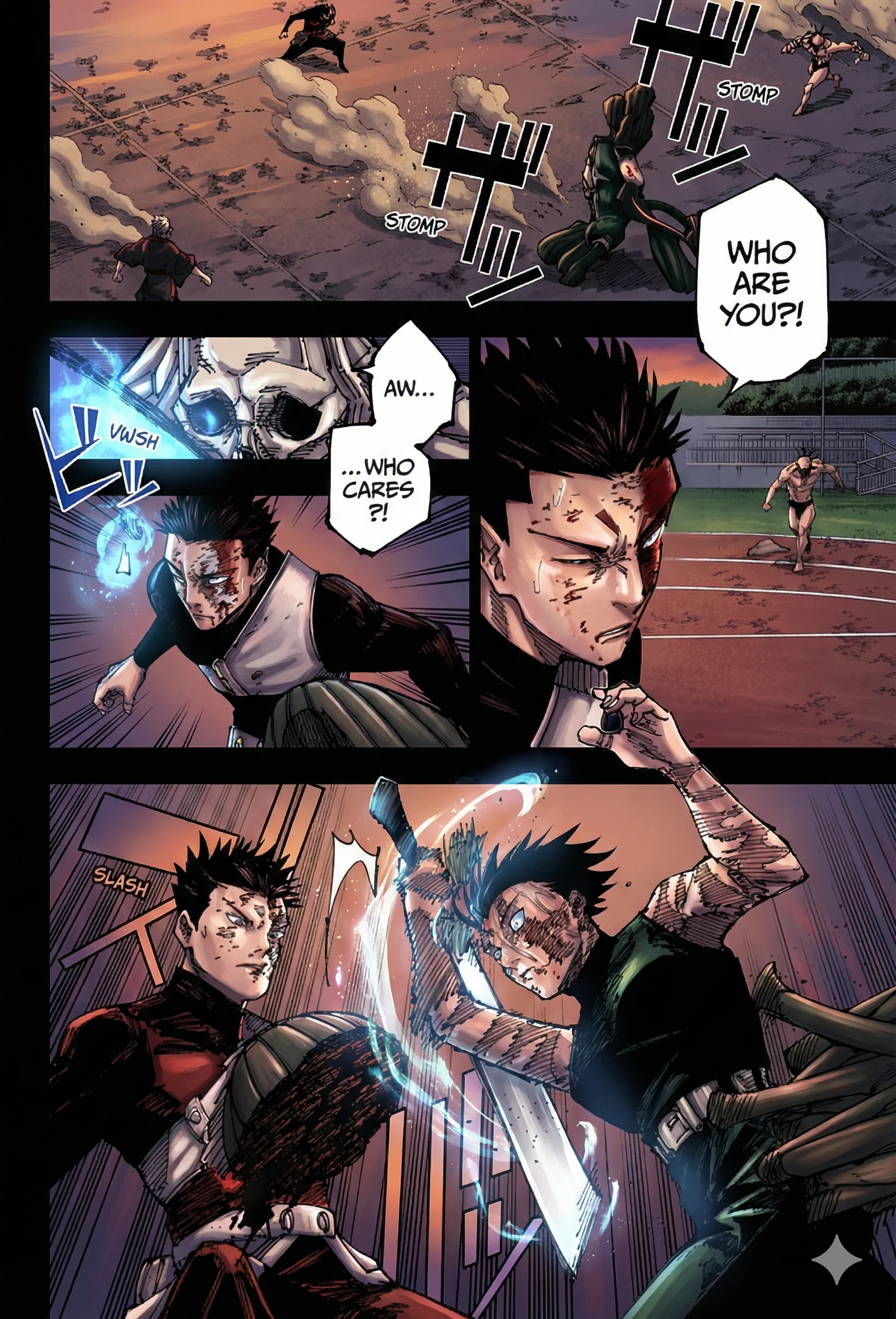 Jujutsu Kaisen Colored Manga JJK — Chapter 195 — Page 7