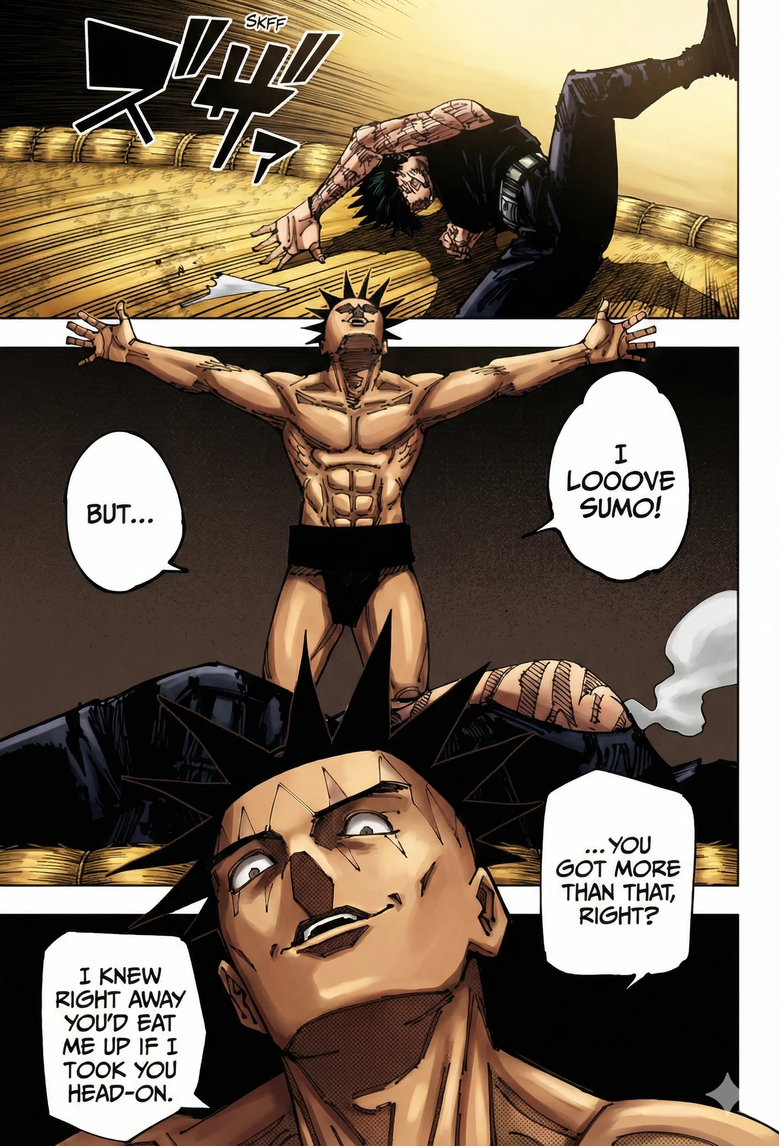 Jujutsu Kaisen Colored Manga JJK — Chapter 196 — Page 9