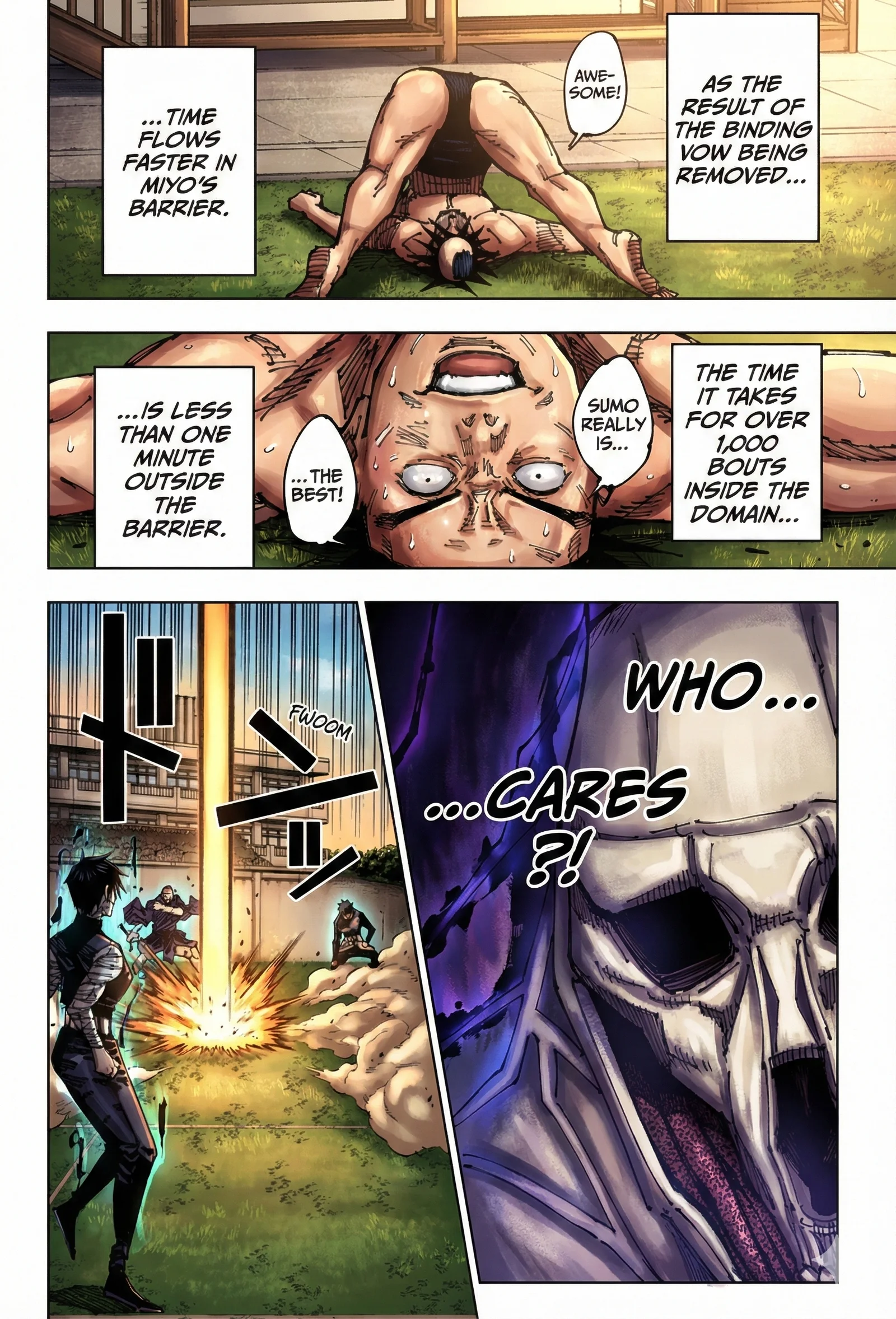 Jujutsu Kaisen Colored Manga JJK — Chapter 197 — Page 2