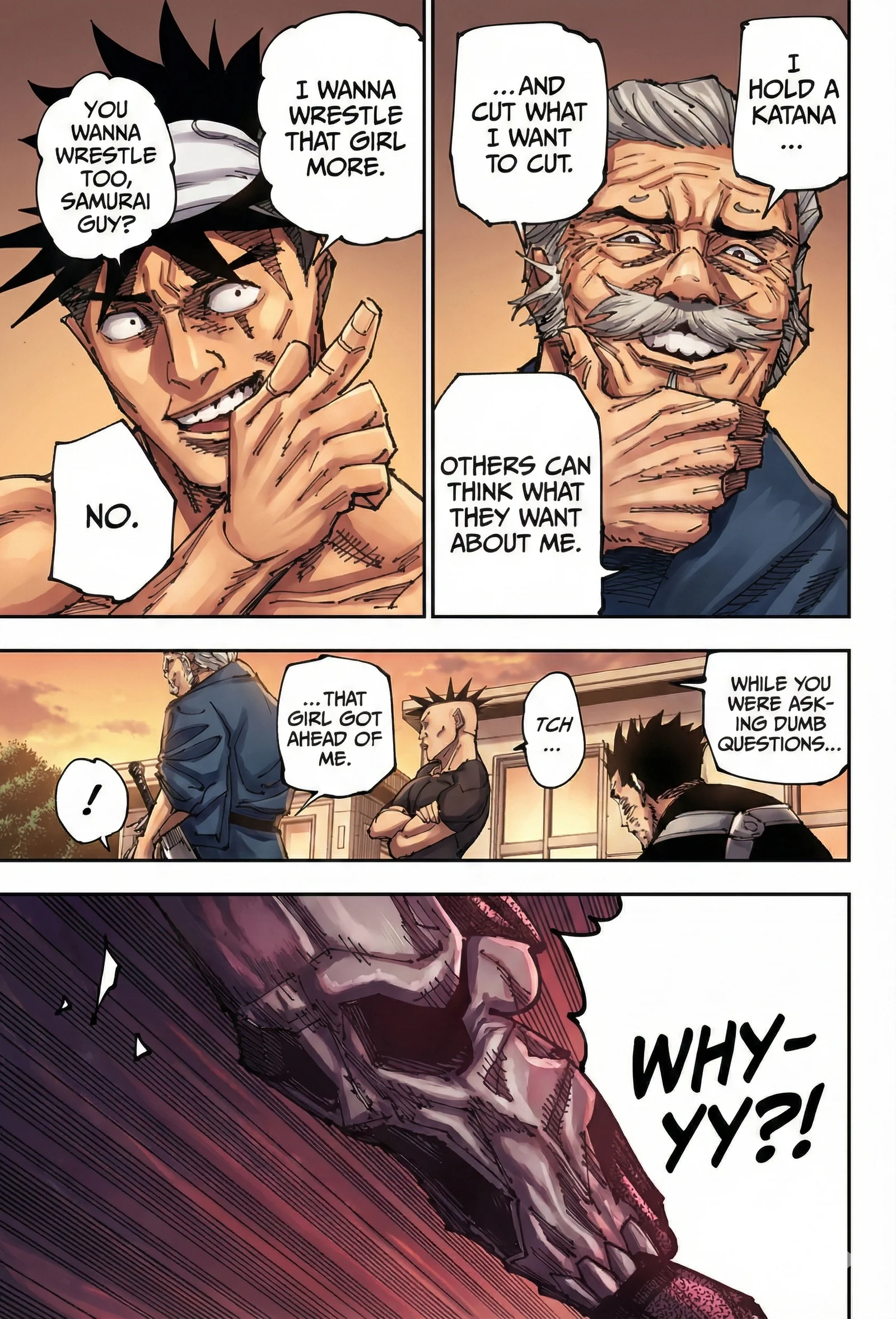 Jujutsu Kaisen Colored Manga JJK — Chapter 197 — Page 5