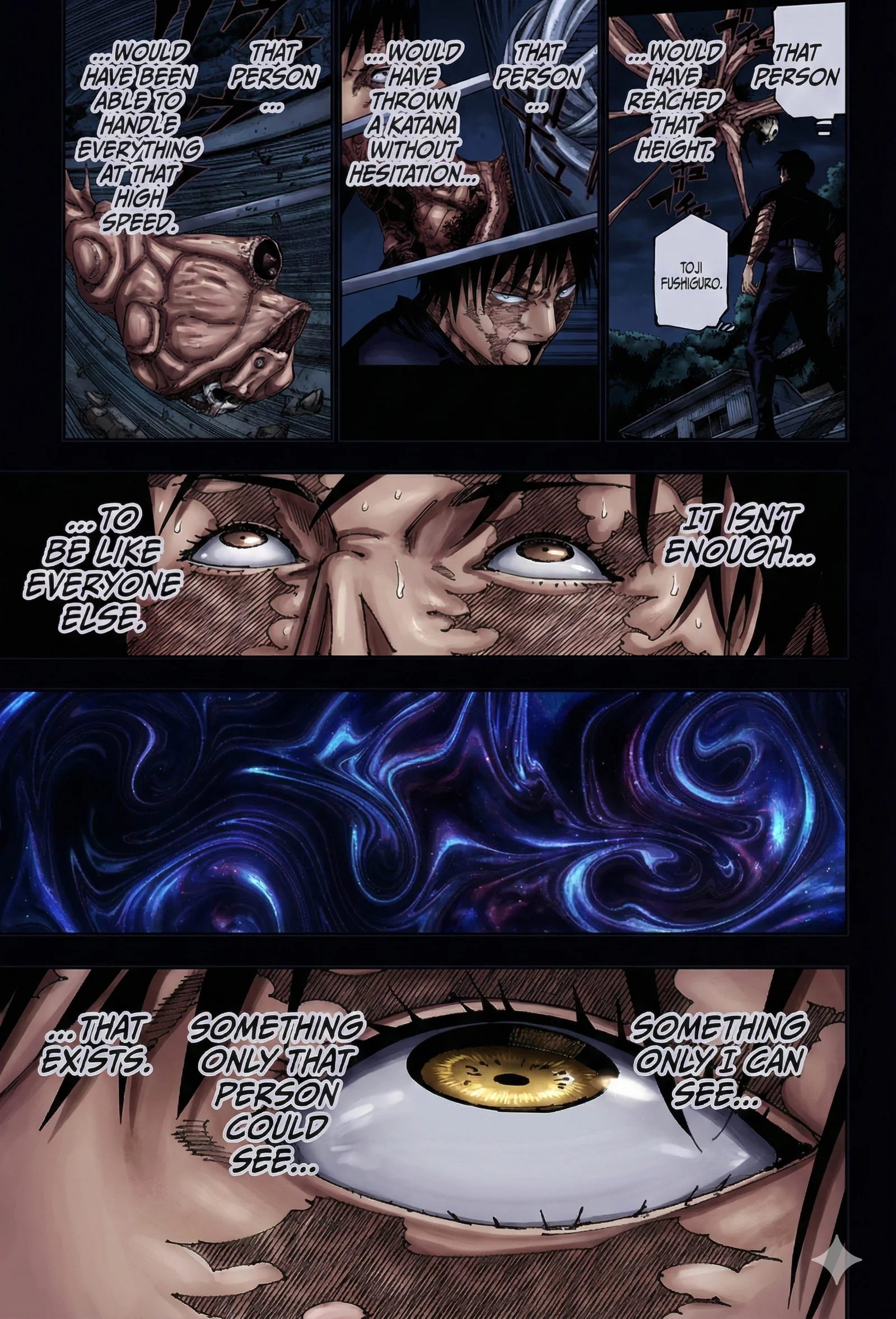 Jujutsu Kaisen Colored Manga JJK — Chapter 197 — Page 11