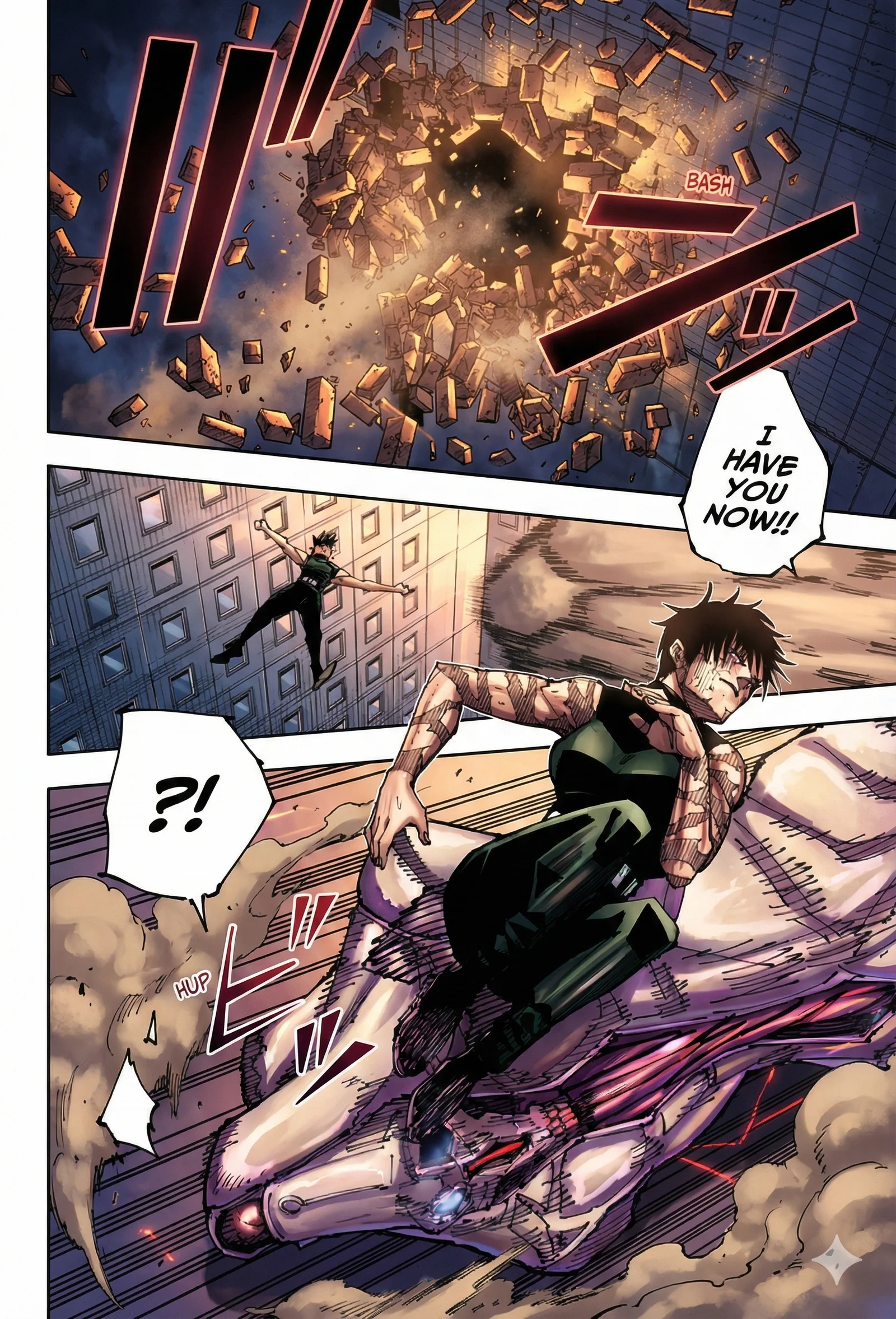 Jujutsu Kaisen Colored Manga JJK — Chapter 197 — Page 13
