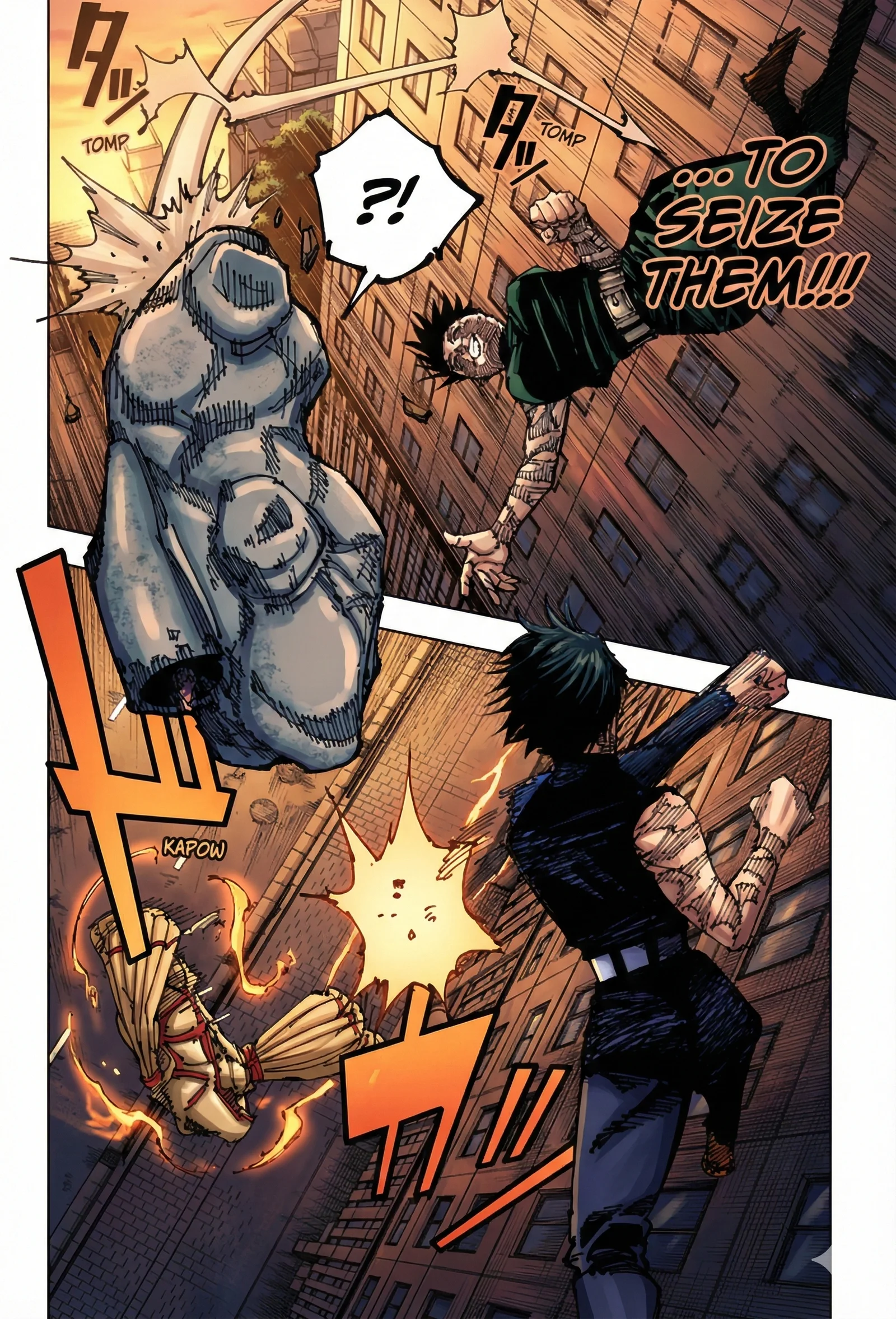 Jujutsu Kaisen Colored Manga JJK — Chapter 197 — Page 15