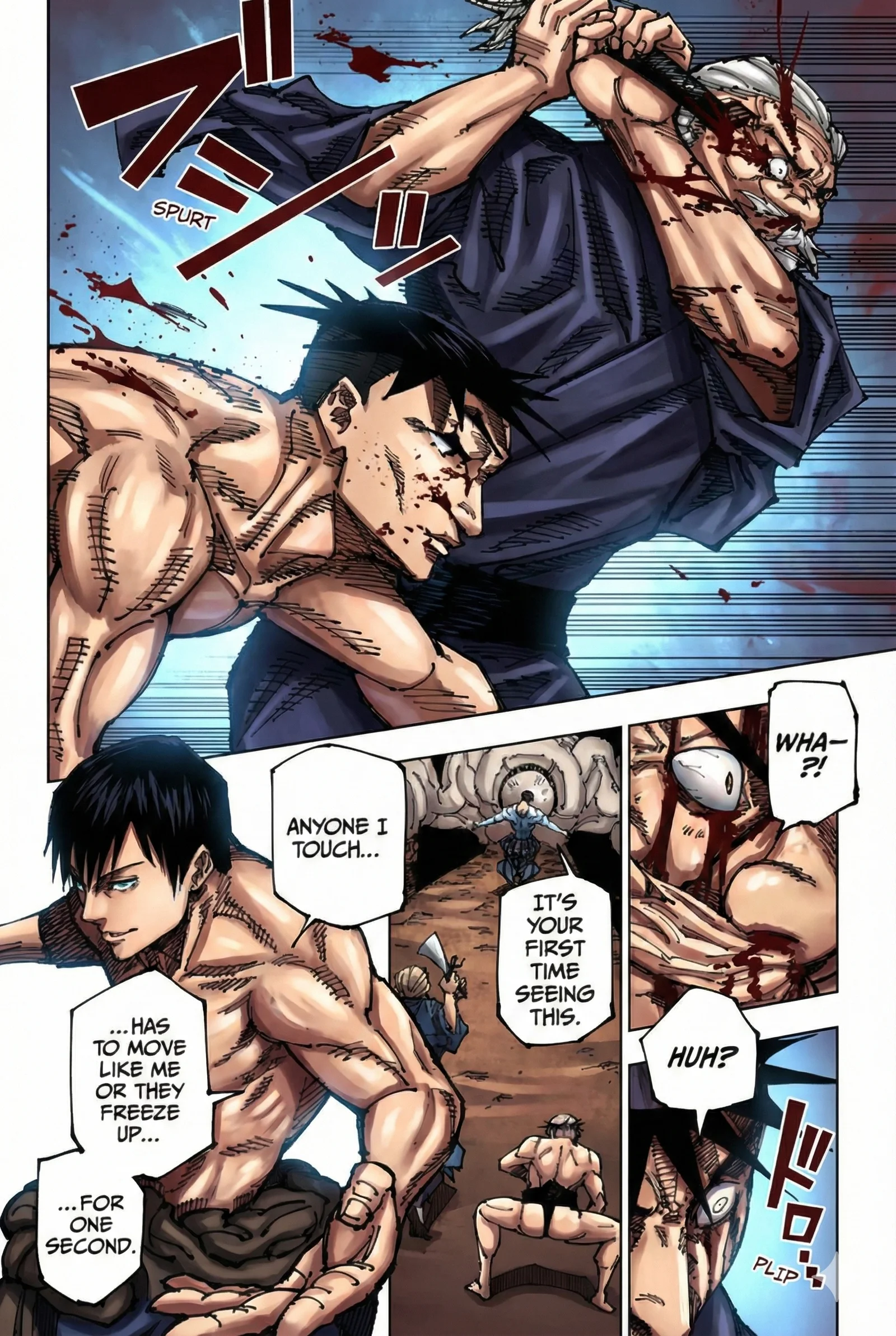 Jujutsu Kaisen Colored Manga JJK — Chapter 198 — Page 6