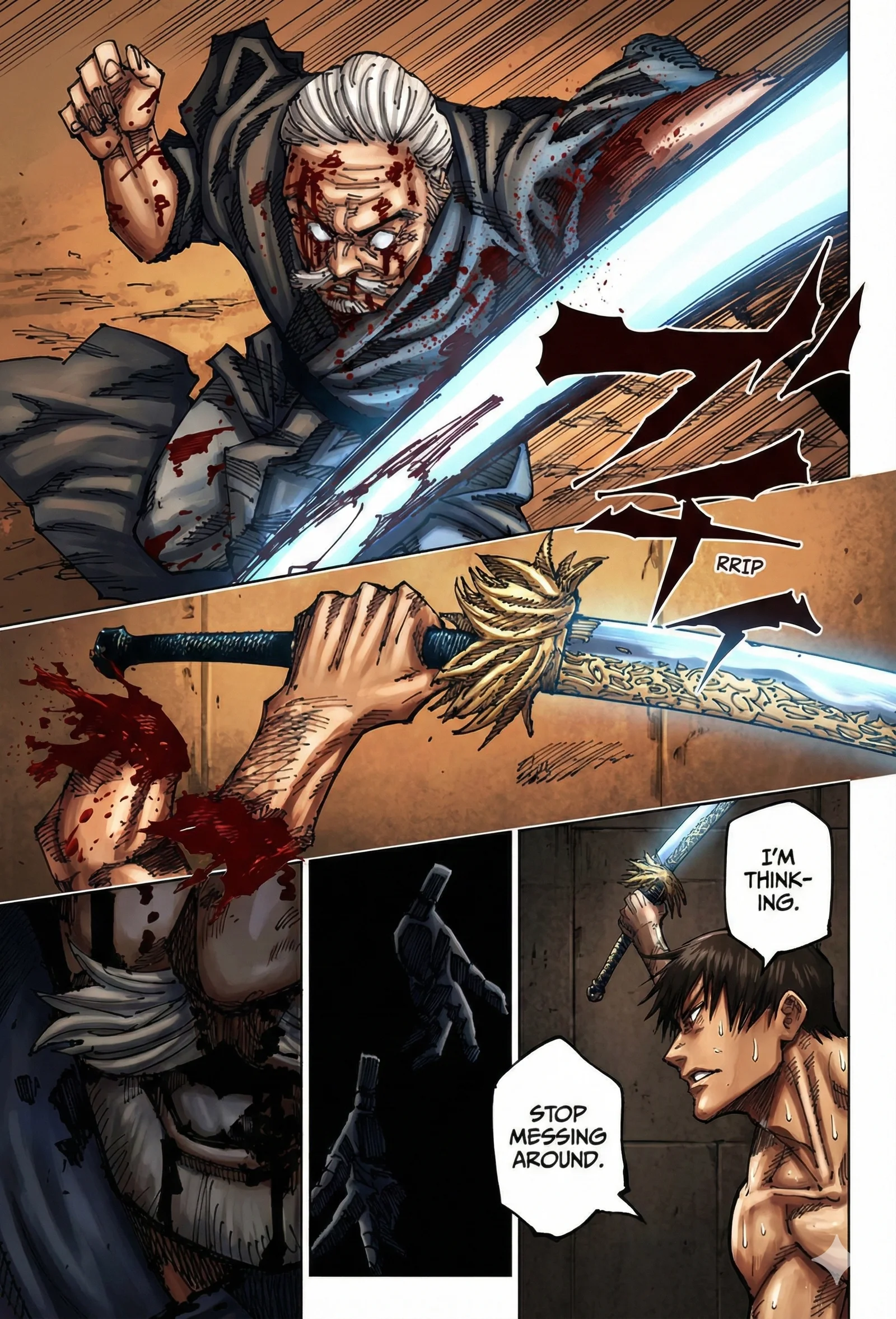 Jujutsu Kaisen Colored Manga JJK — Chapter 198 — Page 8