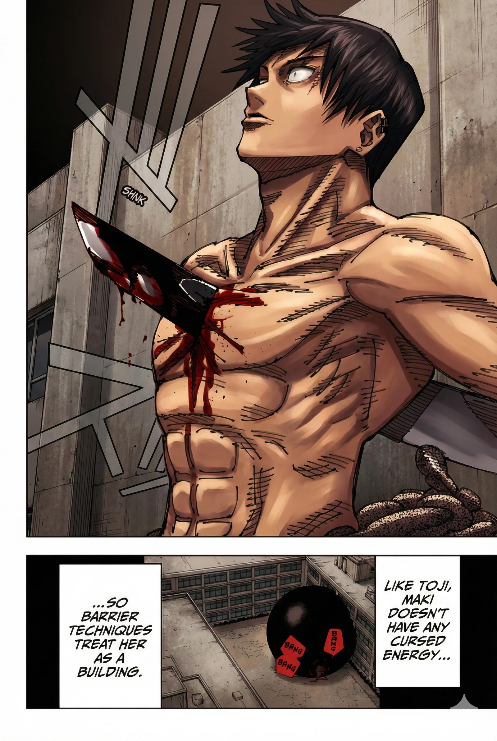 Jujutsu Kaisen Colored Manga JJK — Chapter 198 — Page 9