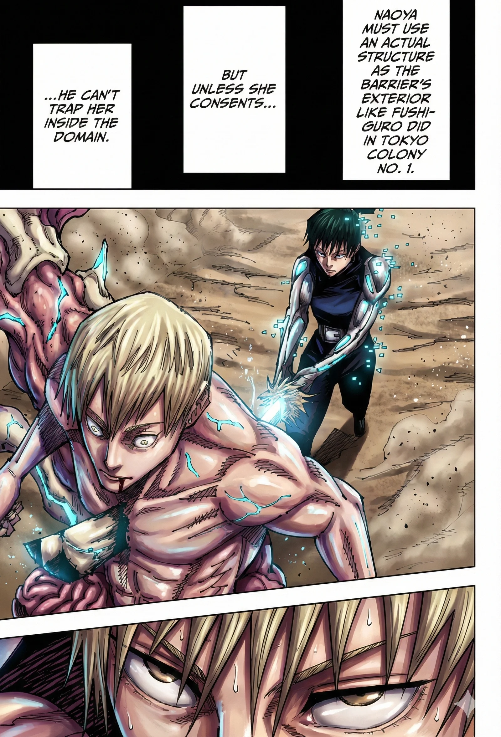 Jujutsu Kaisen Colored Manga JJK — Chapter 198 — Page 10