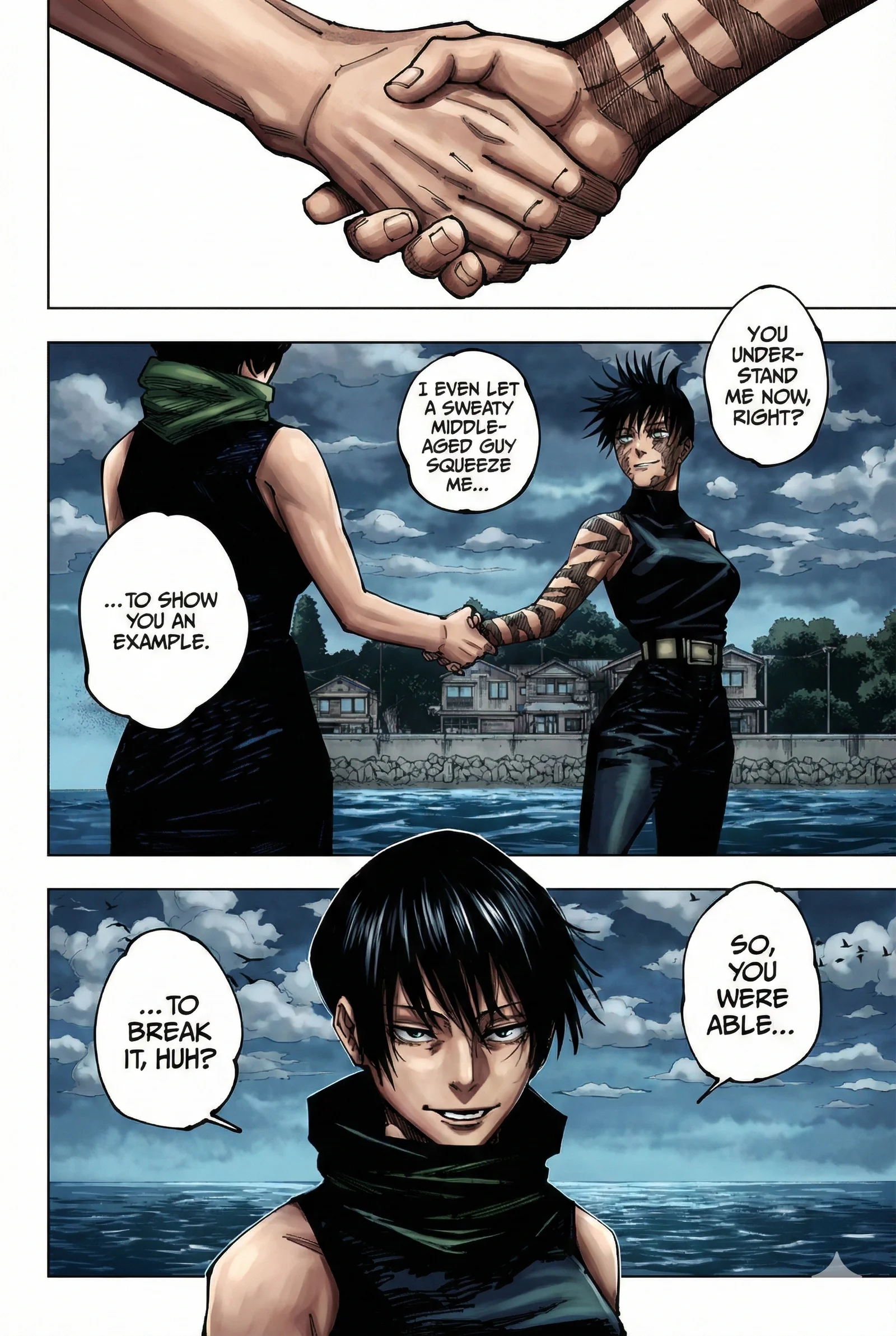 Jujutsu Kaisen Colored Manga JJK — Chapter 198 — Page 11