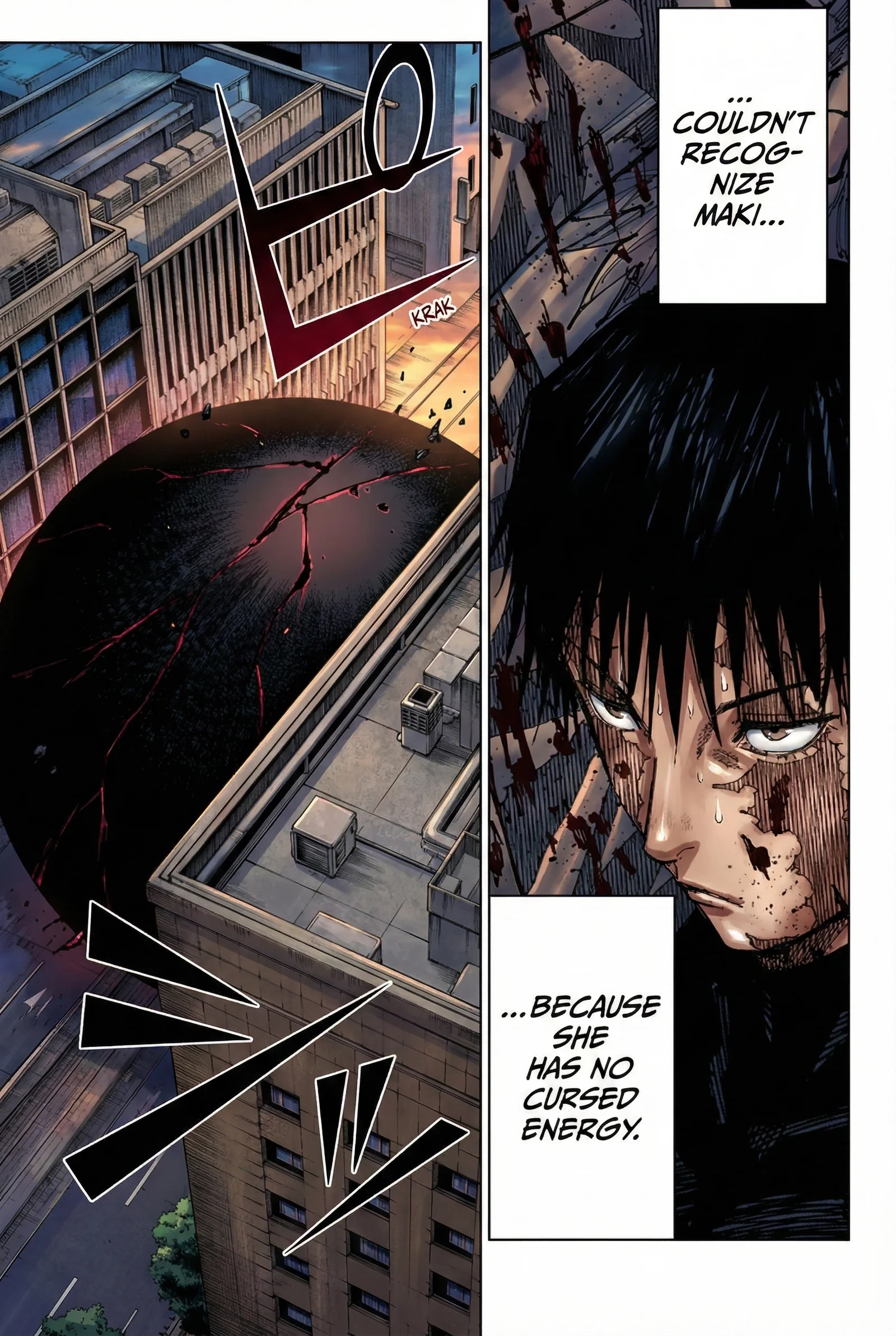 Jujutsu Kaisen Colored Manga JJK — Chapter 198 — Page 17
