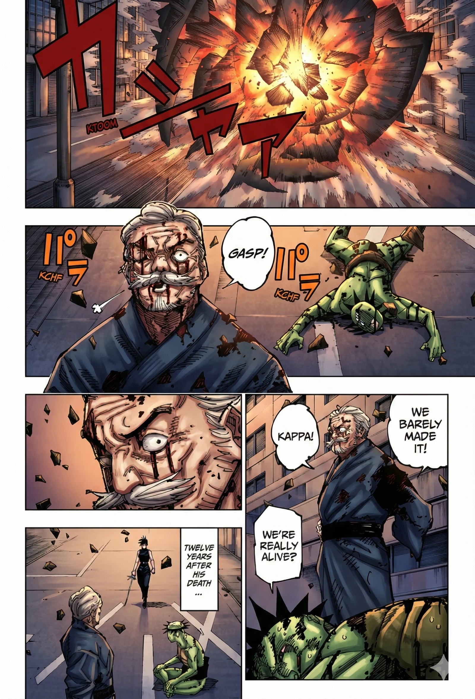 Jujutsu Kaisen Colored Manga JJK — Chapter 198 — Page 18