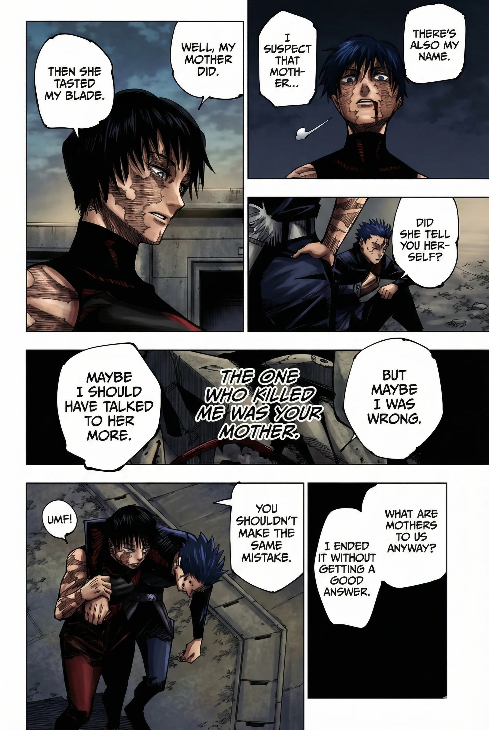 Jujutsu Kaisen Colored Manga JJK — Chapter 199 — Page 2