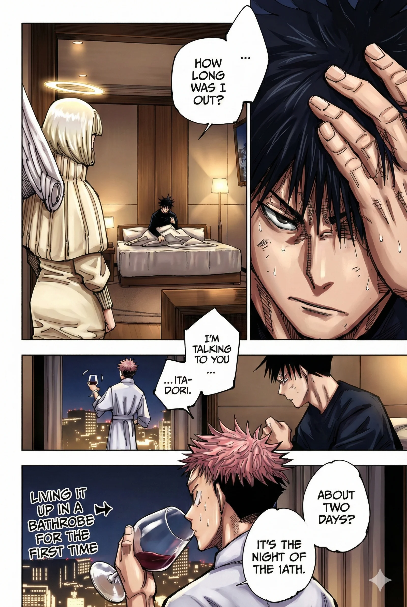 Jujutsu Kaisen Colored Manga JJK — Chapter 199 — Page 6