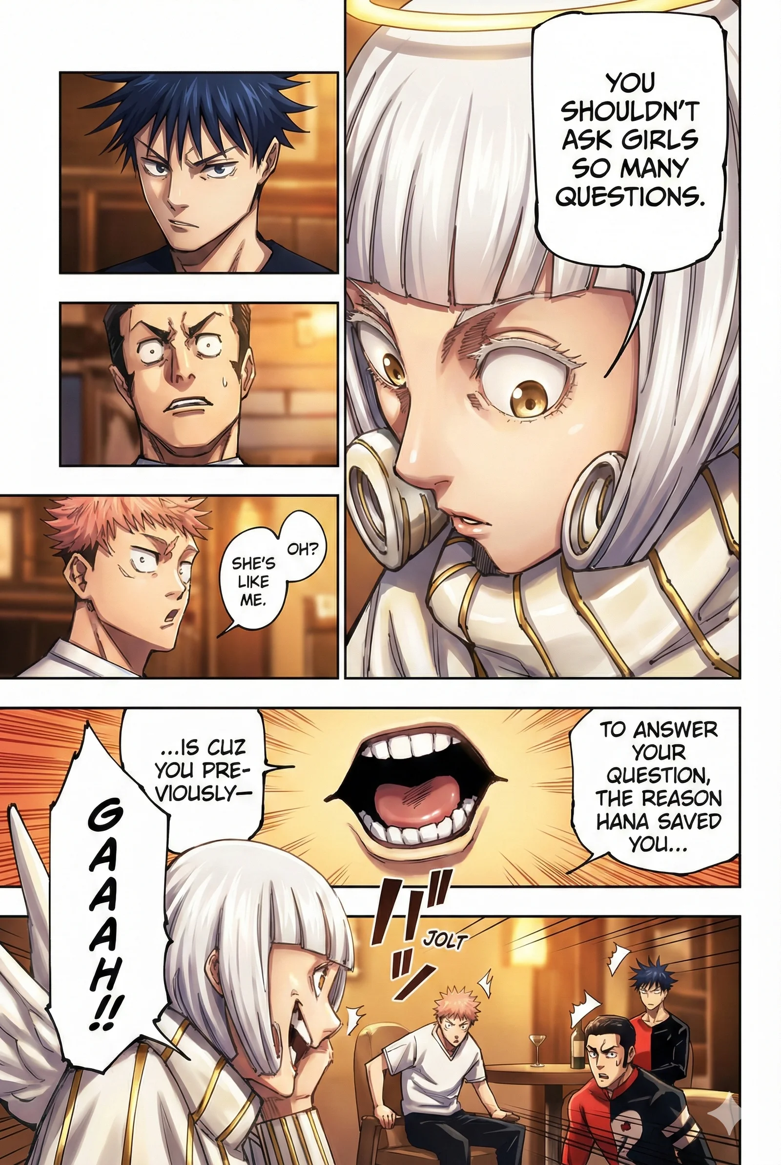 Jujutsu Kaisen Colored Manga JJK — Chapter 199 — Page 12
