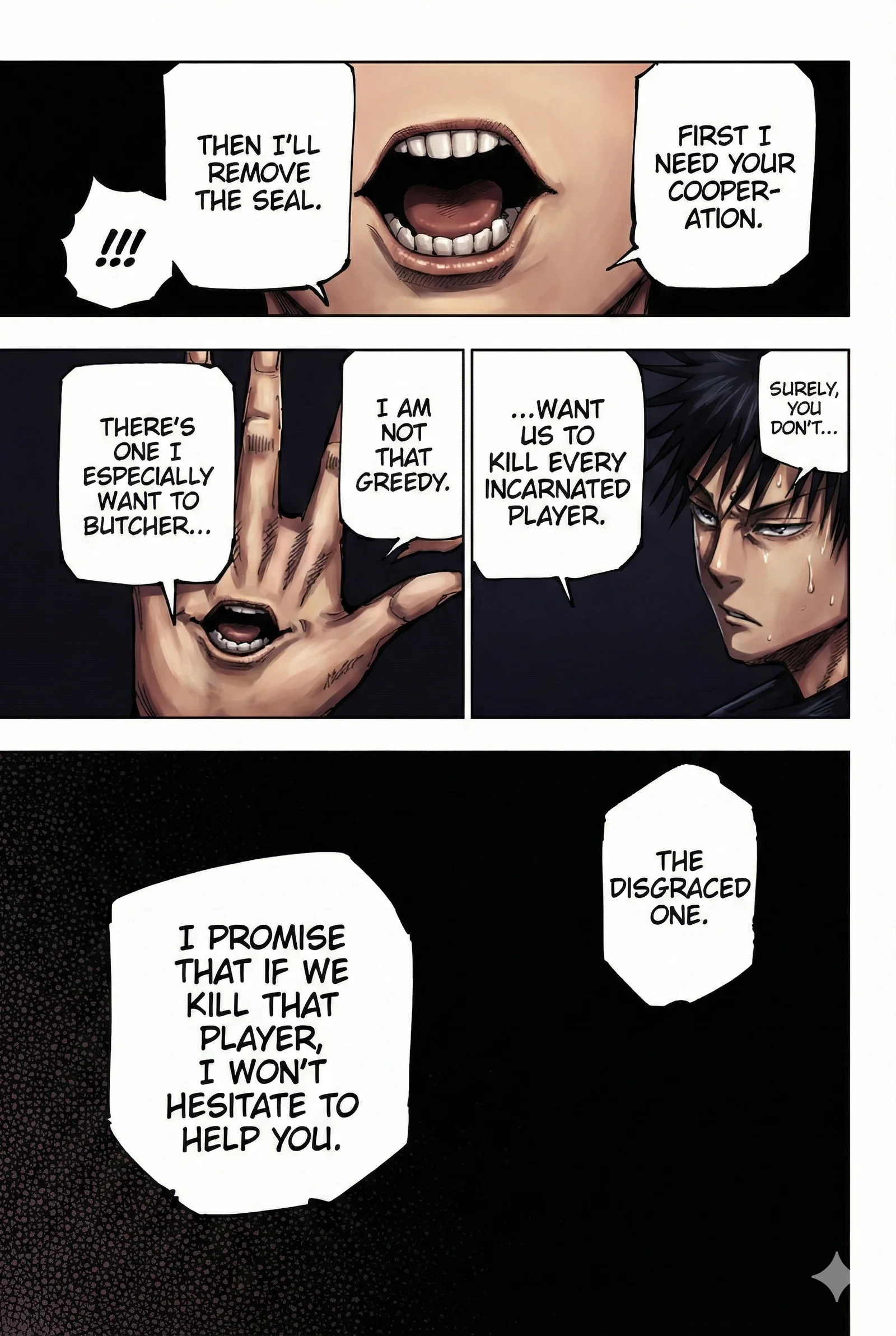 Jujutsu Kaisen Colored Manga JJK — Chapter 199 — Page 14