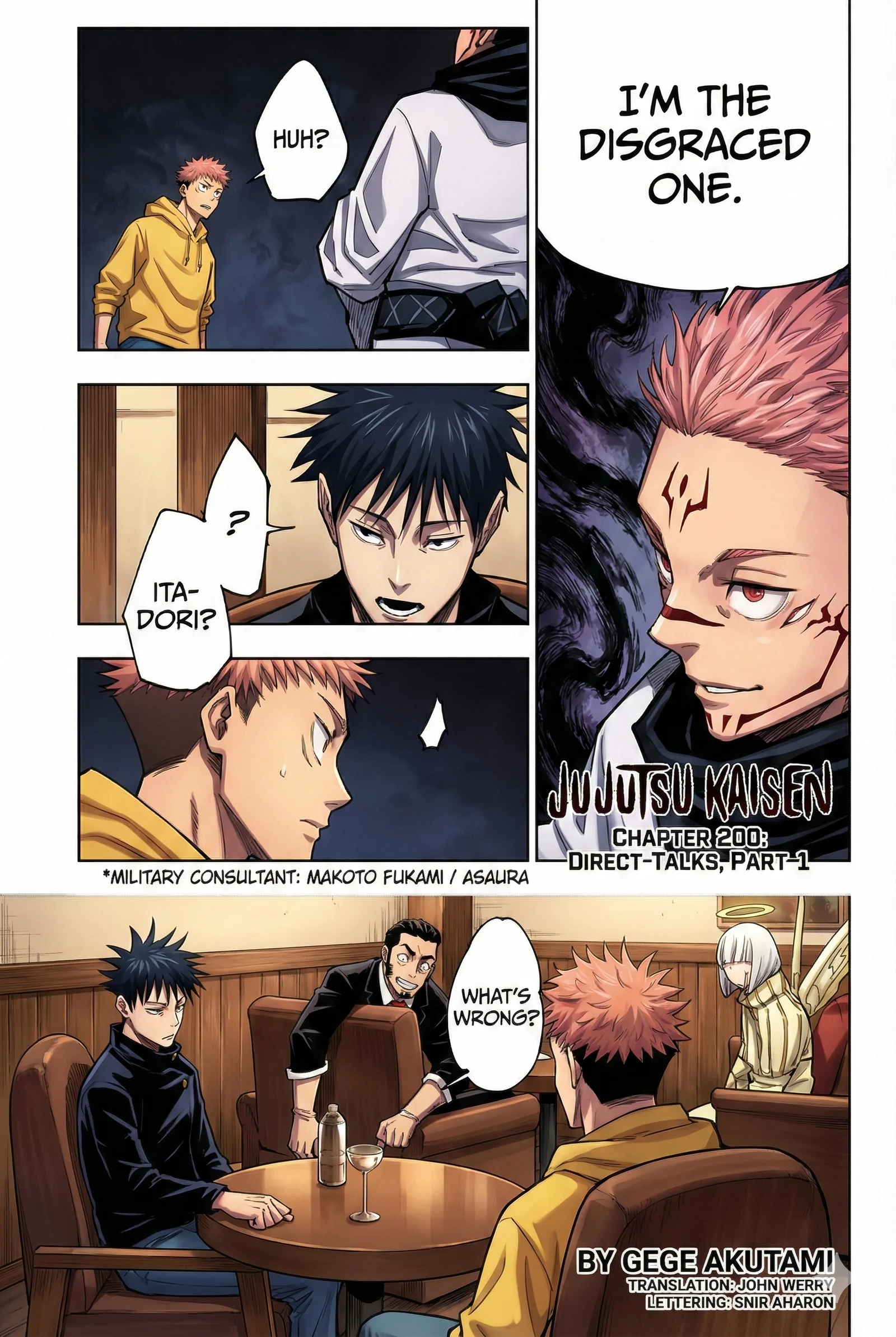 Jujutsu Kaisen Colored Manga JJK β Chapter 200 β Page 1
