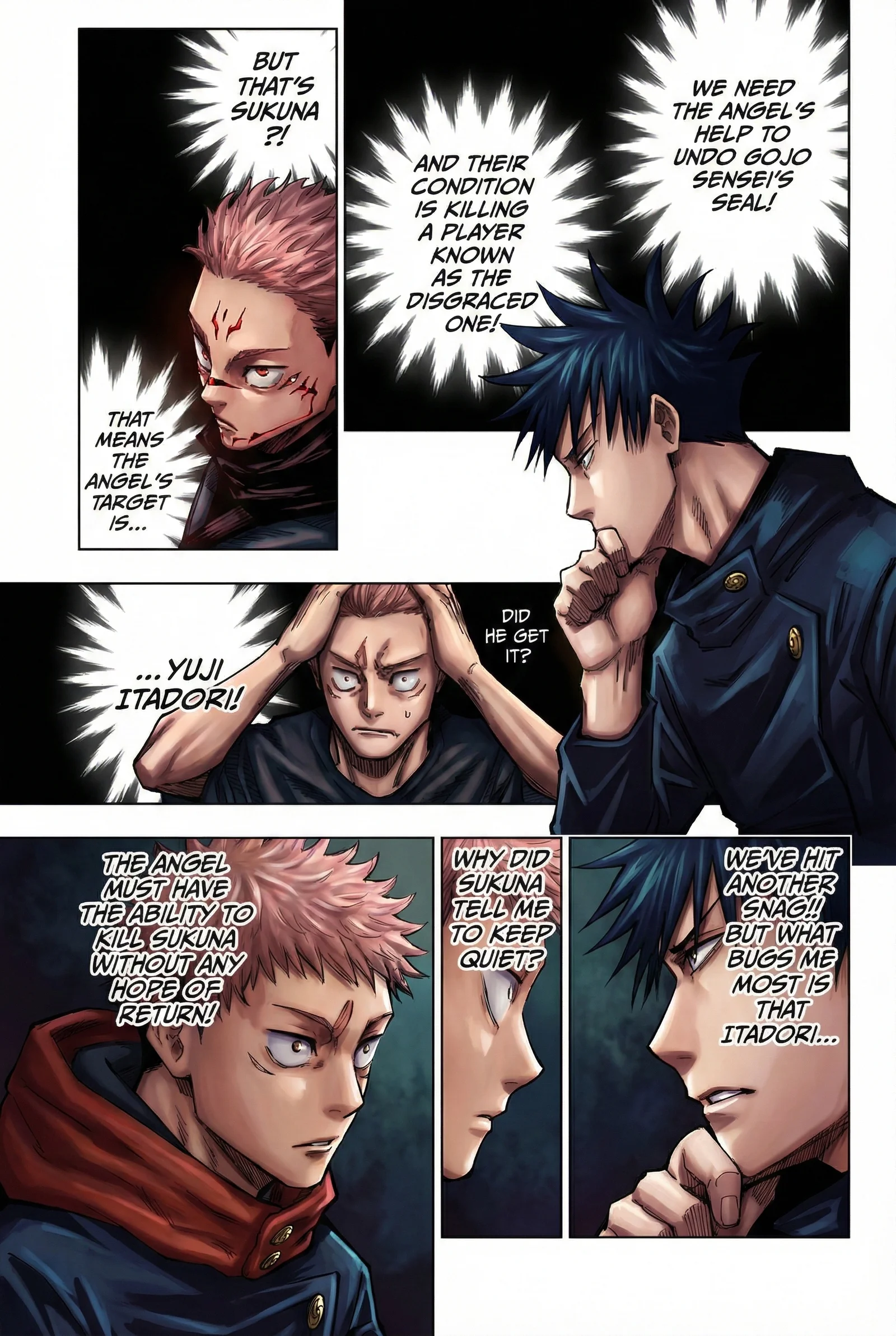 Jujutsu Kaisen Colored Manga JJK β Chapter 200 β Page 5