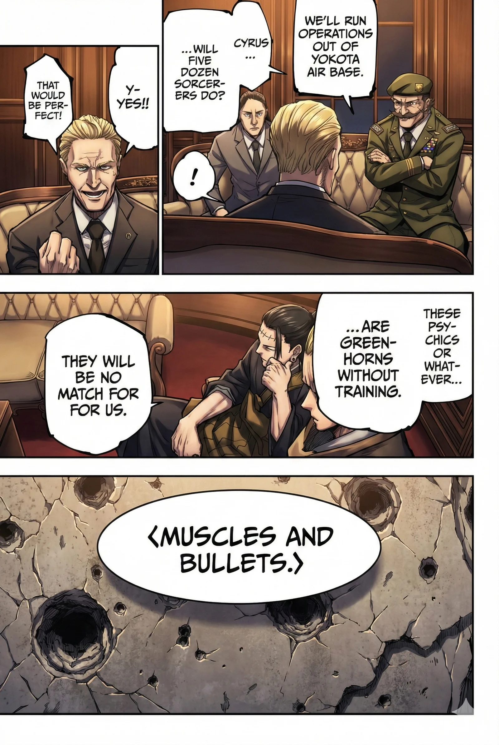 Jujutsu Kaisen Colored Manga JJK — Chapter 201 — Page 8