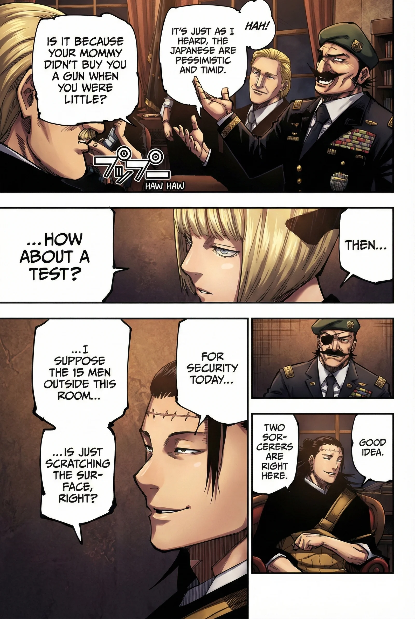 Jujutsu Kaisen Colored Manga JJK — Chapter 201 — Page 10