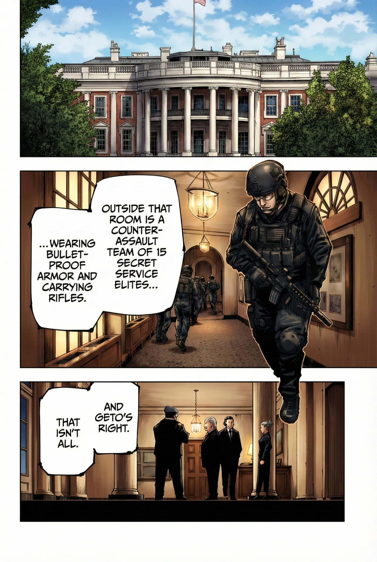 Jujutsu Kaisen Colored Manga JJK — Chapter 201 — Page 11