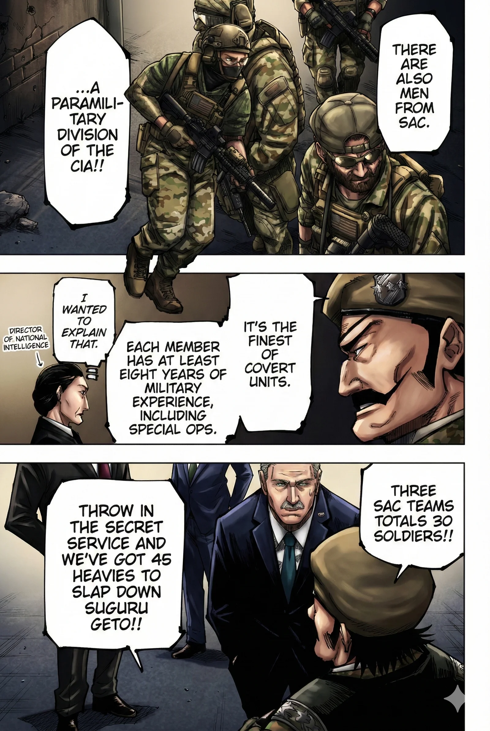 Jujutsu Kaisen Colored Manga JJK — Chapter 201 — Page 12