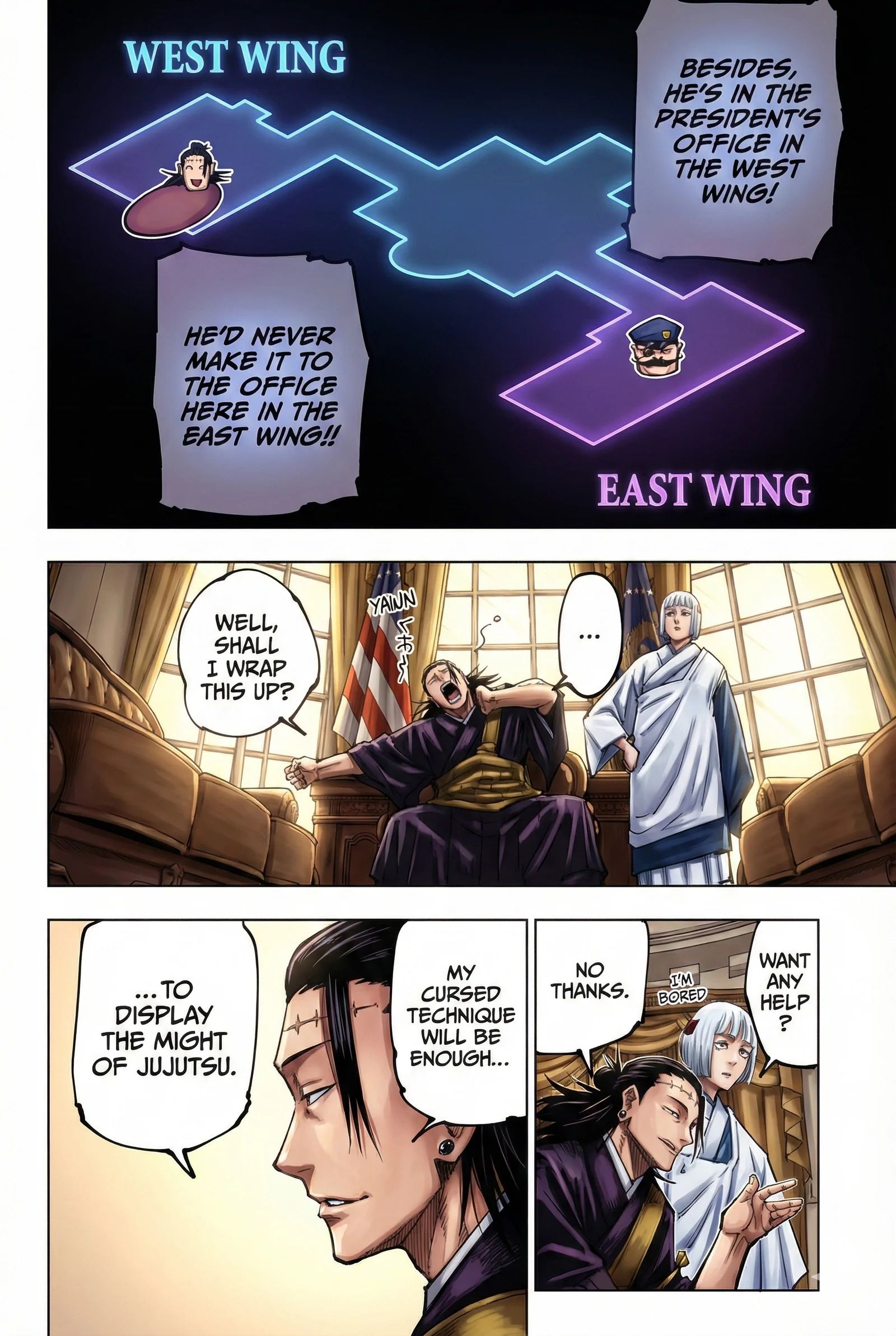 Jujutsu Kaisen Colored Manga JJK — Chapter 201 — Page 13
