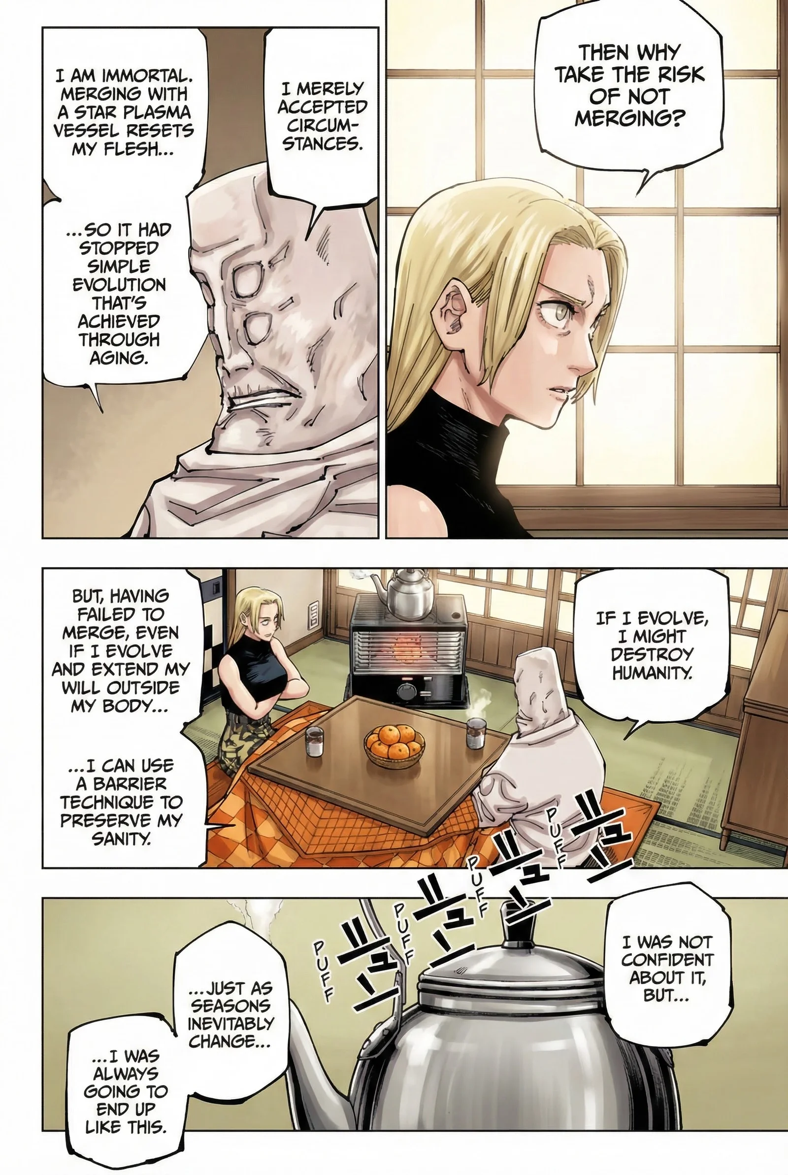 Jujutsu Kaisen Colored Manga JJK — Chapter 202 — Page 2