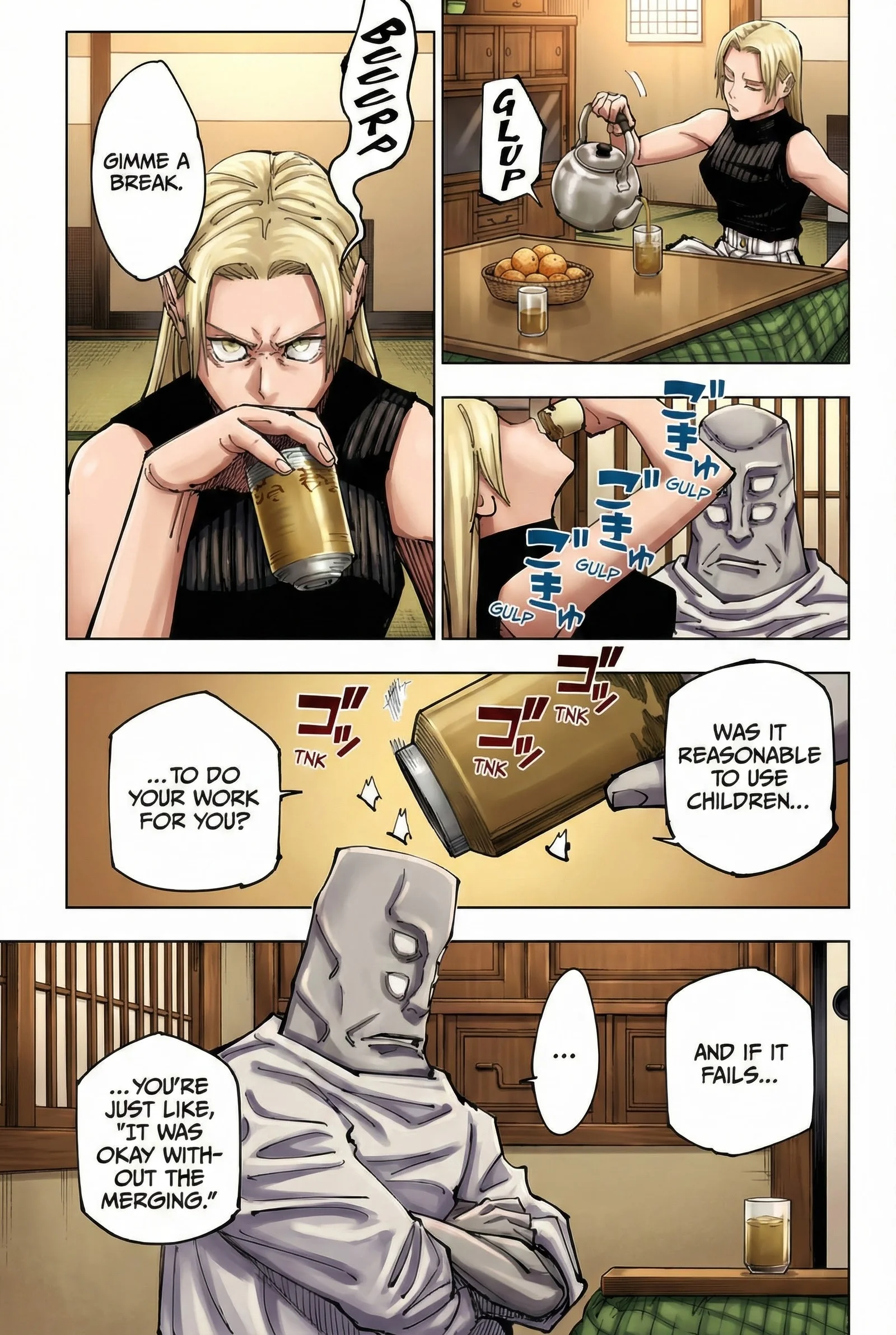 Jujutsu Kaisen Colored Manga JJK — Chapter 202 — Page 3