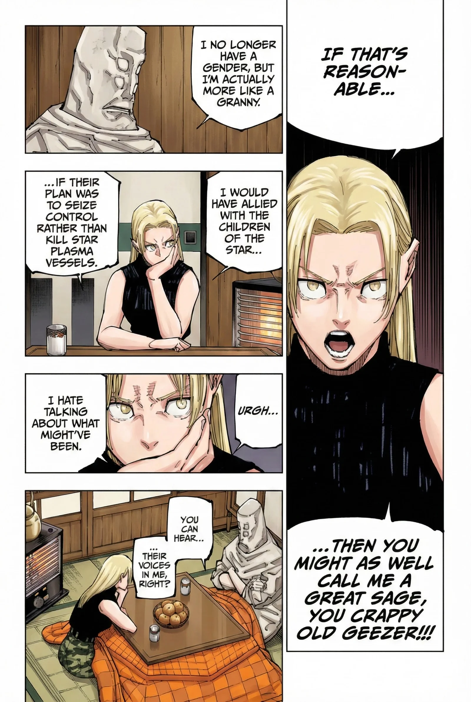 Jujutsu Kaisen Colored Manga JJK — Chapter 202 — Page 4