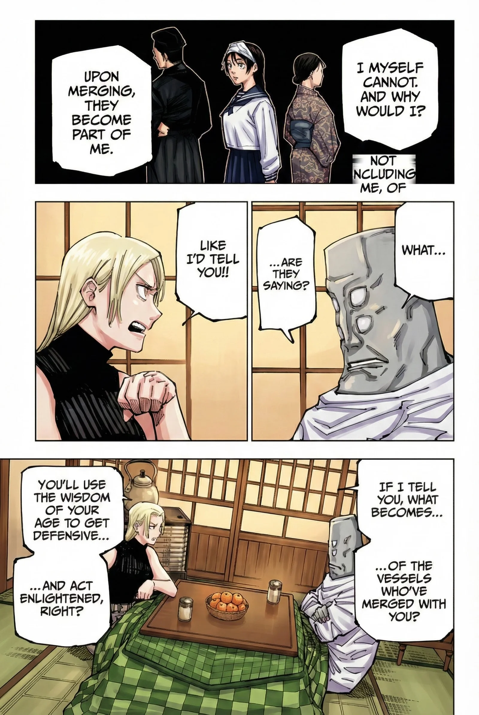 Jujutsu Kaisen Colored Manga JJK — Chapter 202 — Page 5